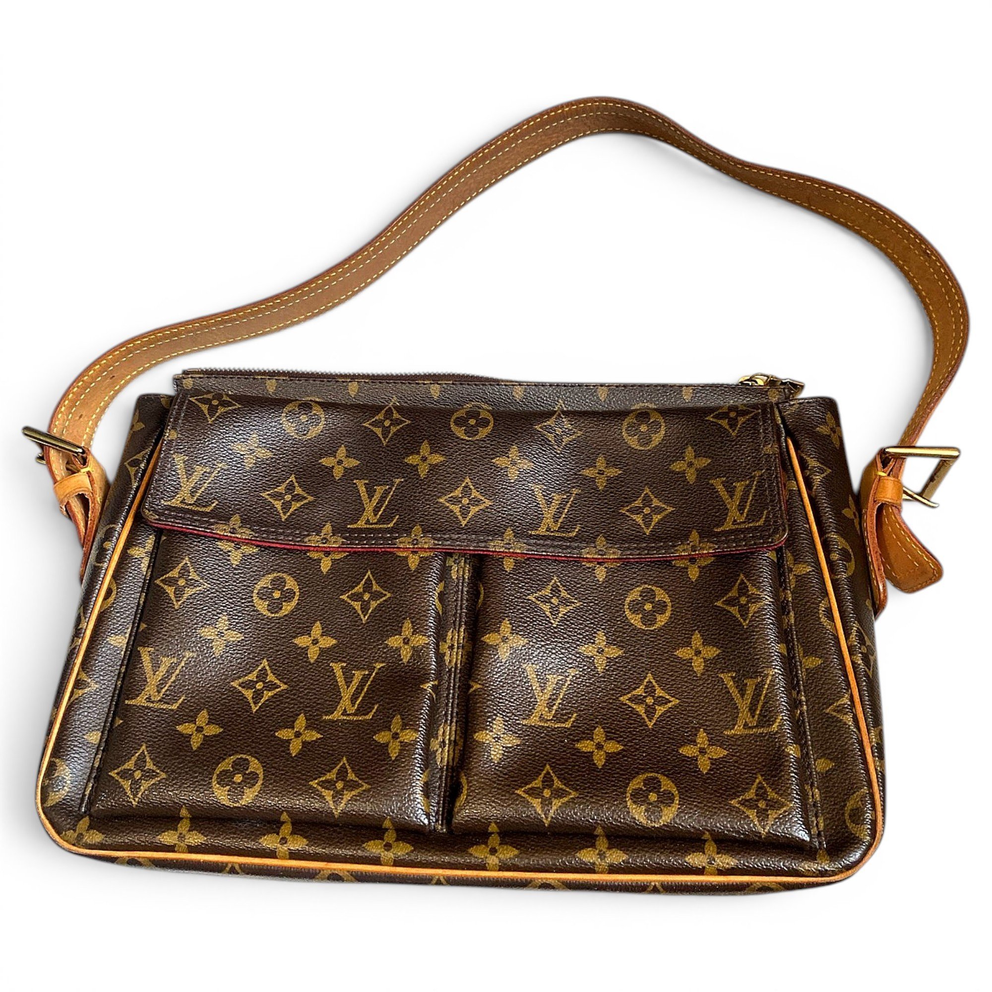 Viva Cité leather handbag