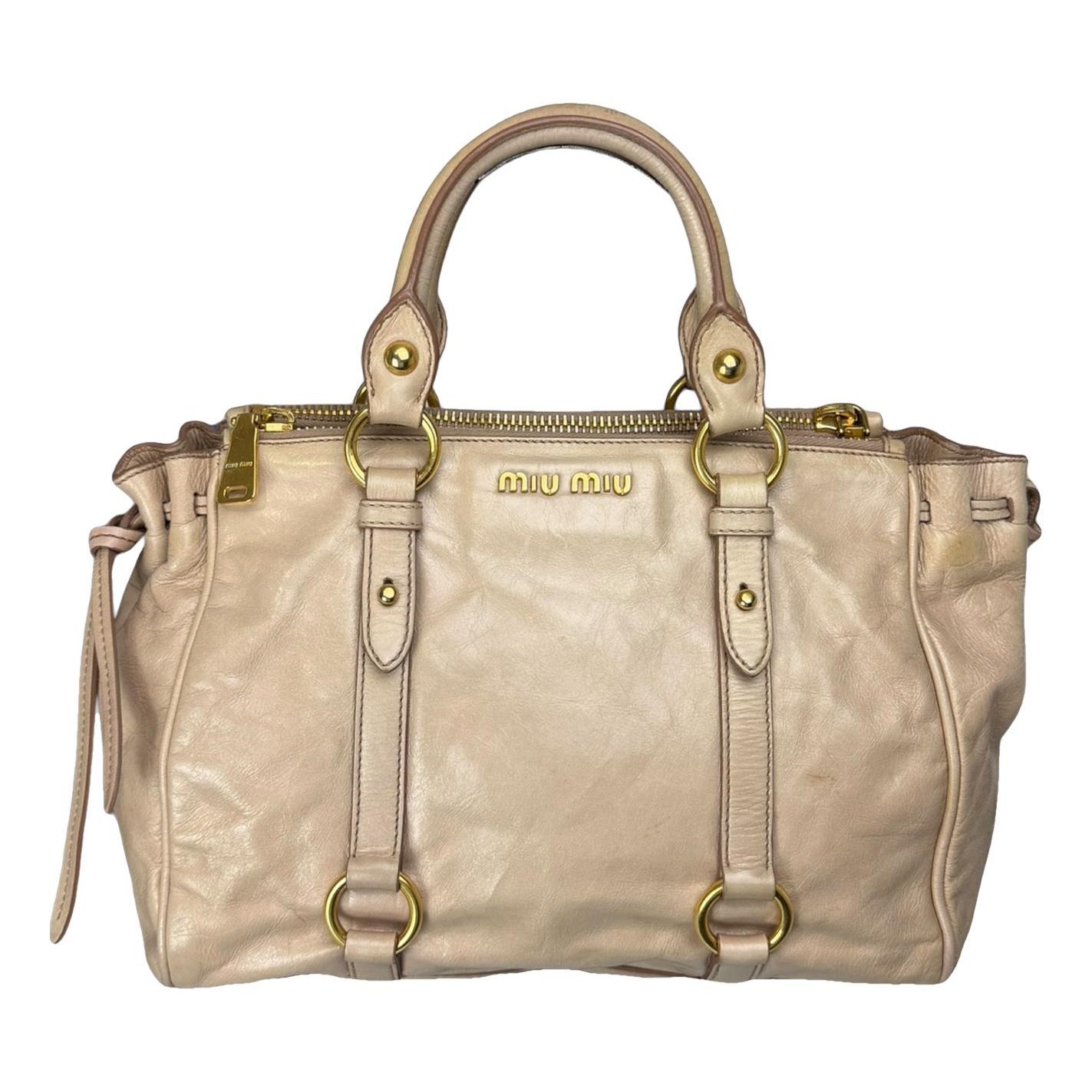 Leather handbag