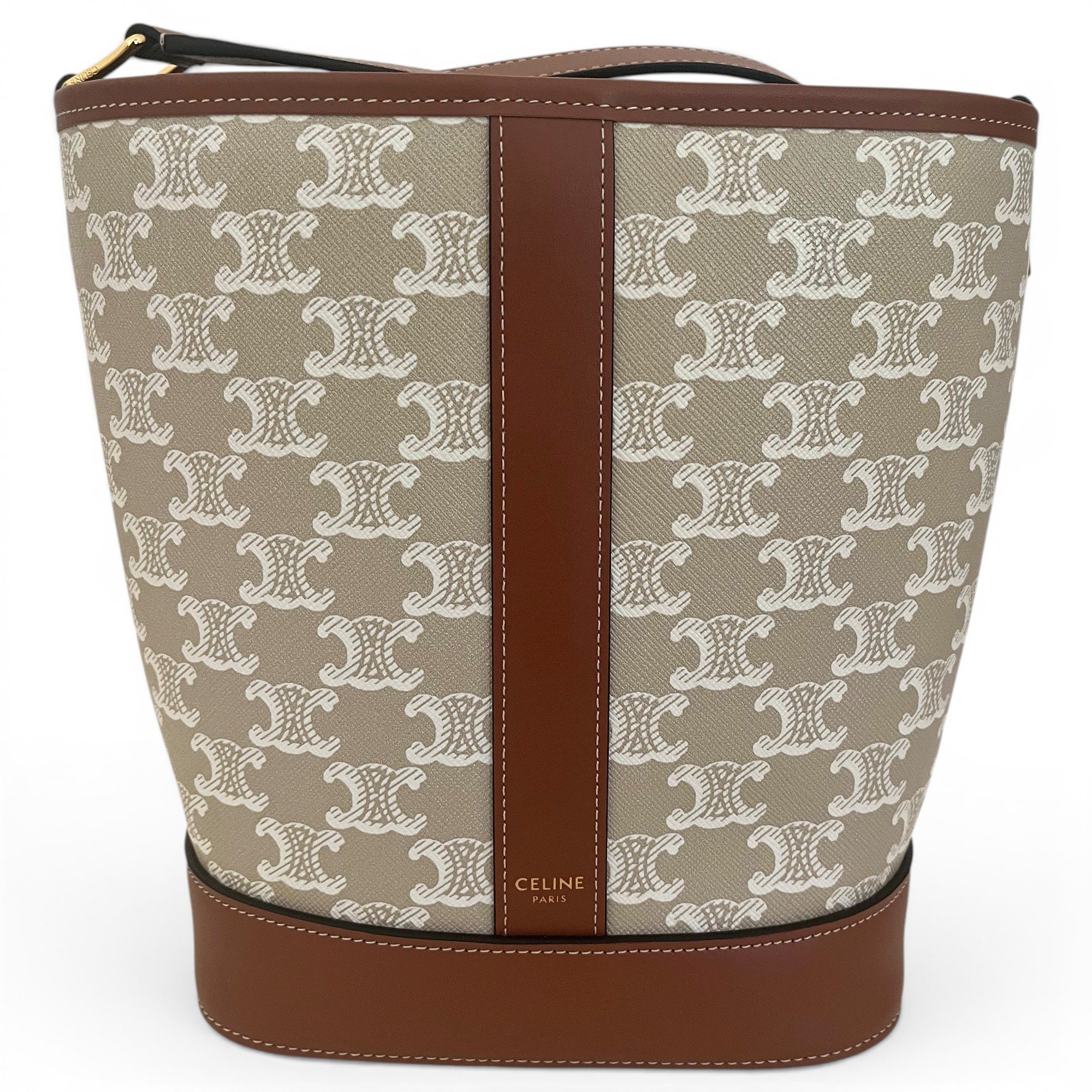 SAC SEAU leather handbag