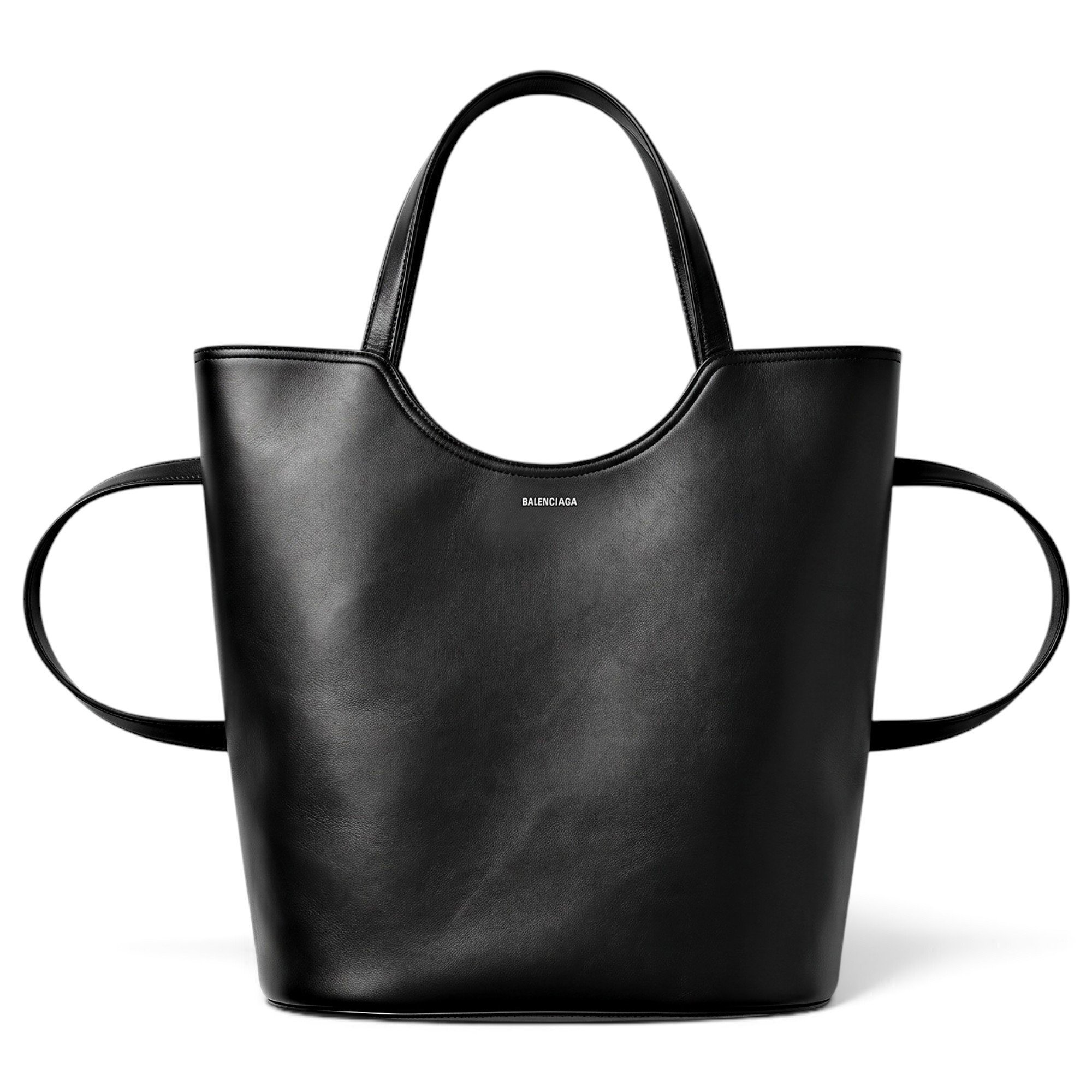 Leather tote