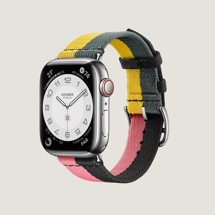 Band Apple Watch Hermès Single Tour 41 MM Casaque