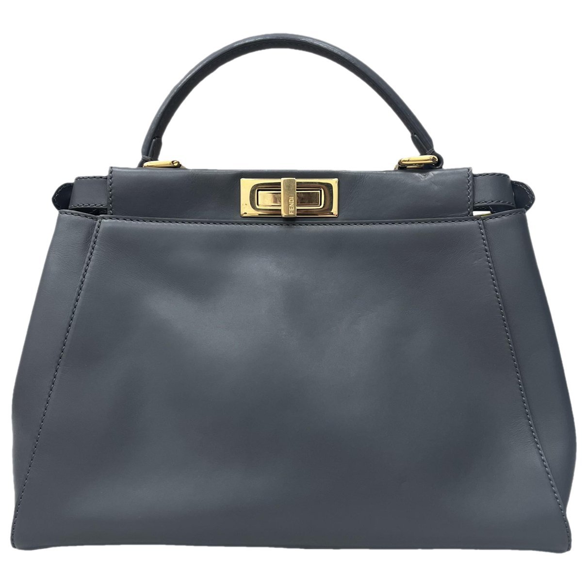 Peekaboo leather handbag