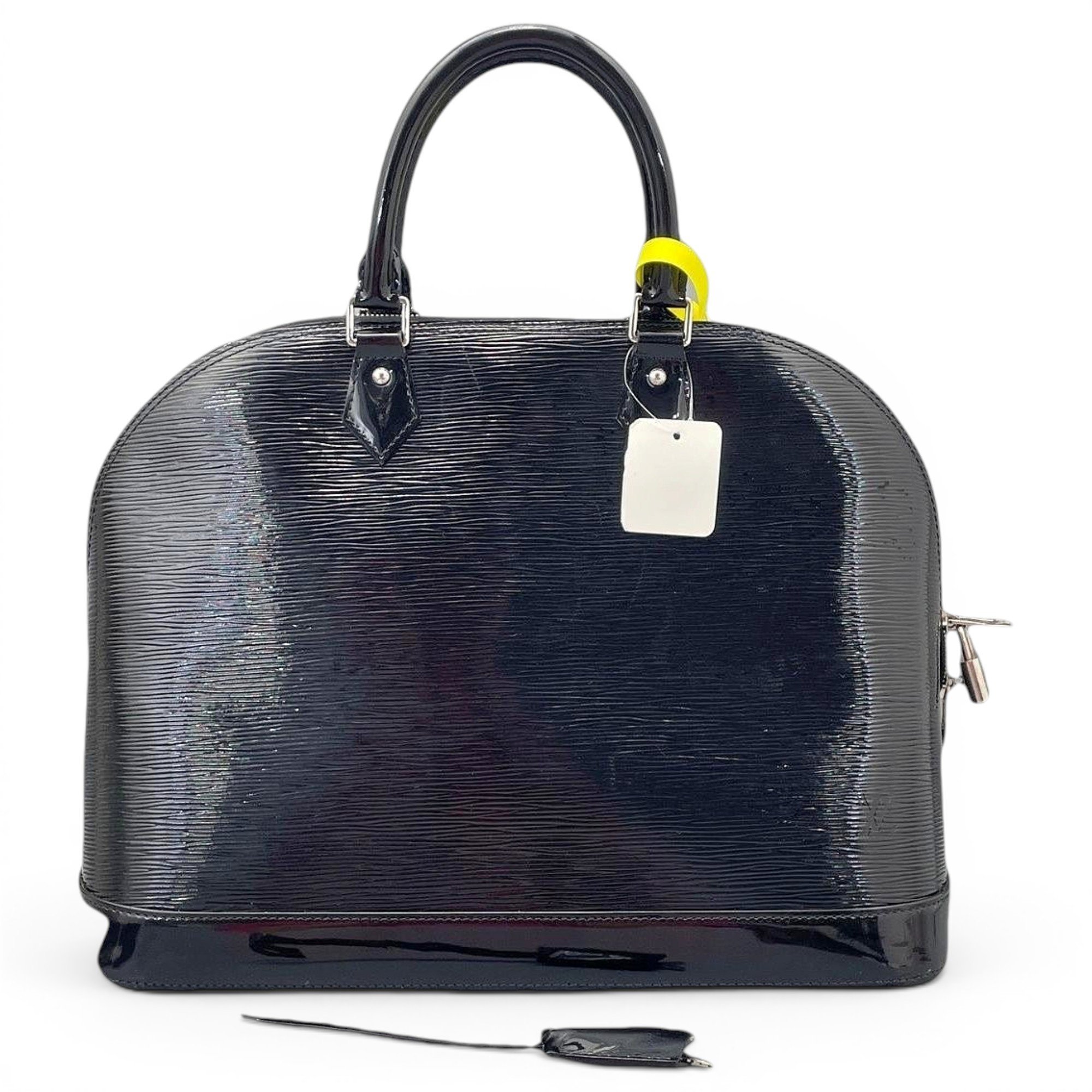 Alma BB patent leather handbag