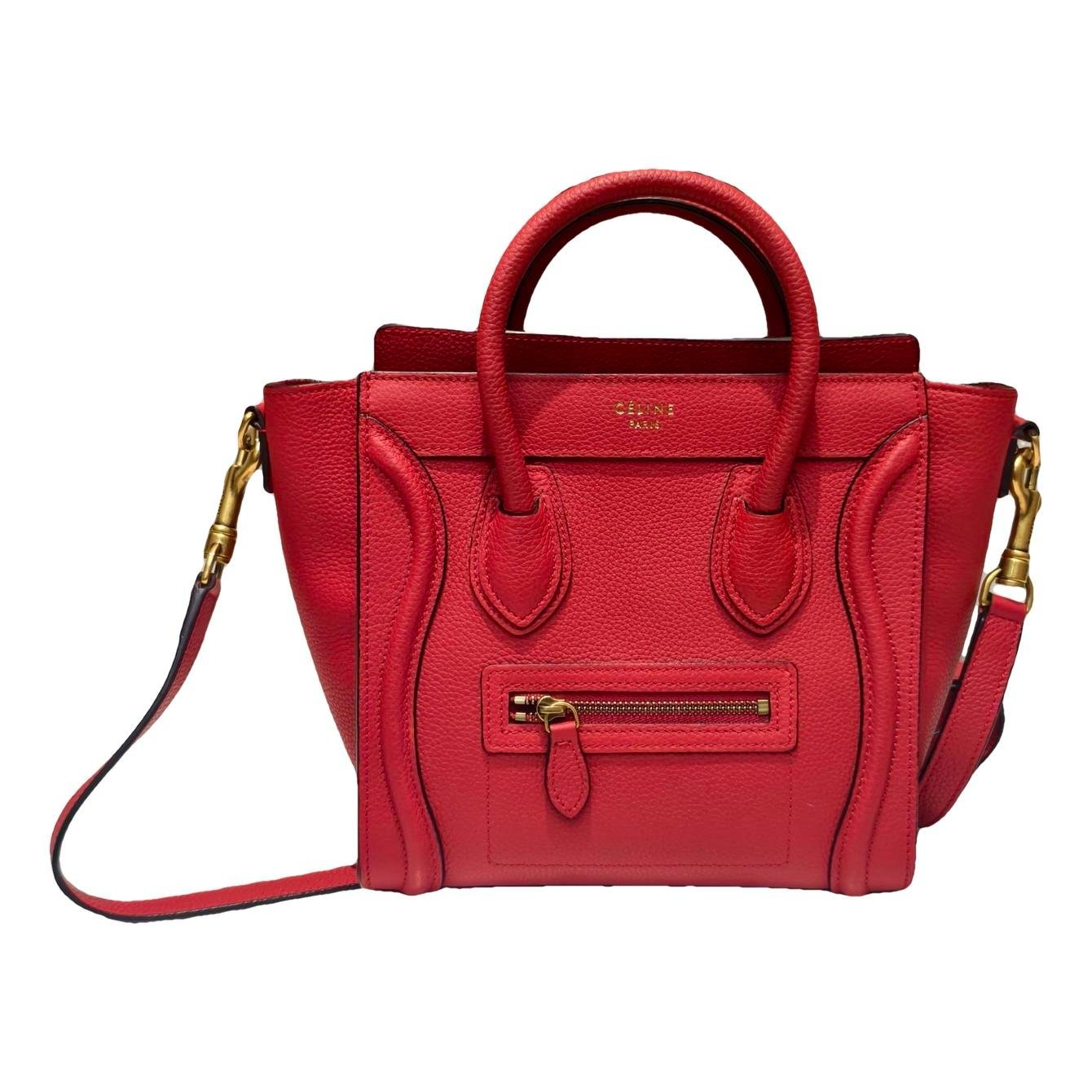 Nano Luggage leather handbag