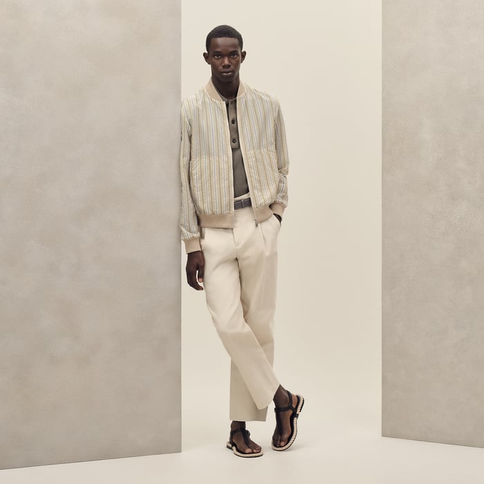 Corde Rib-trim Jacket