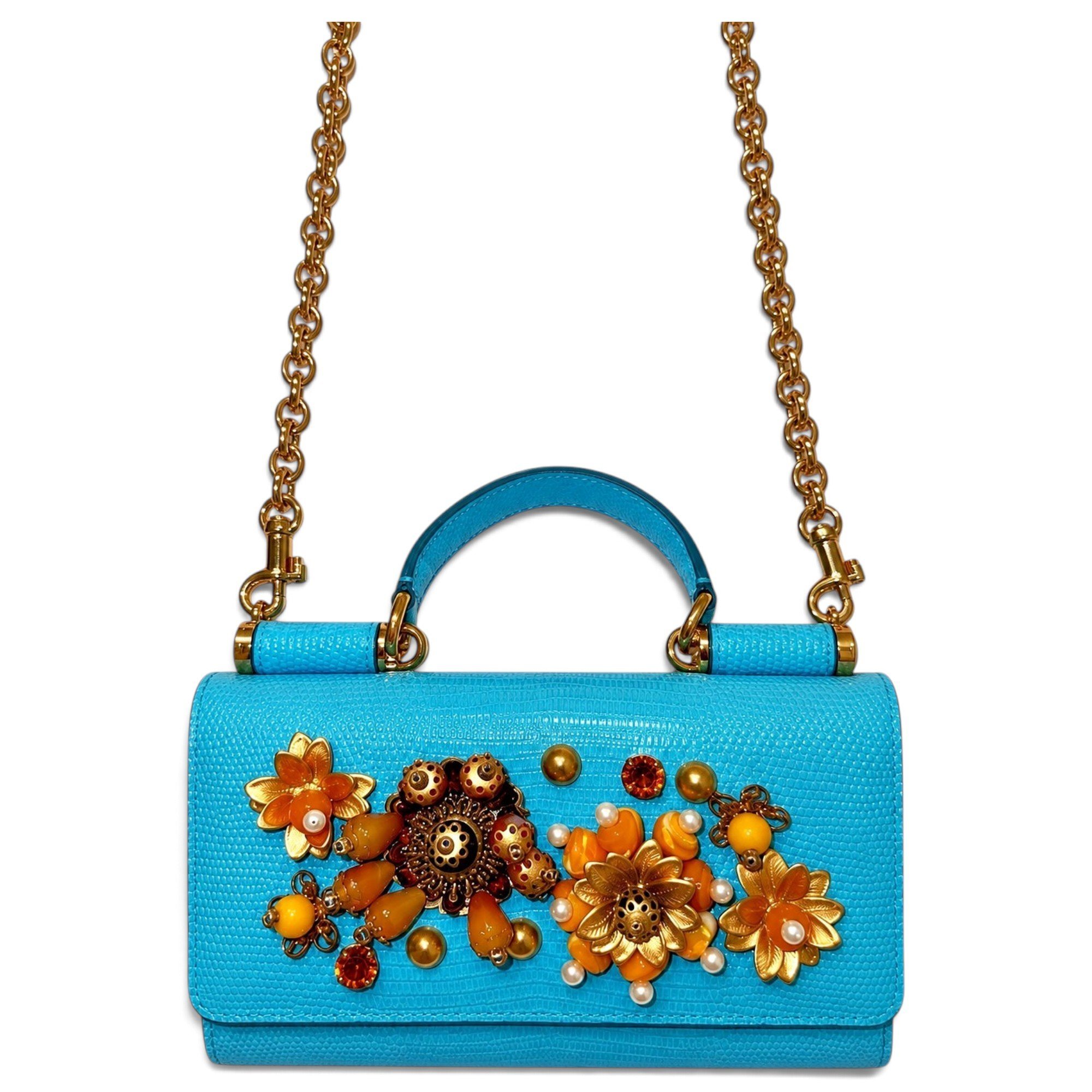 Dolce & Gabbana Devotion leather mini bag