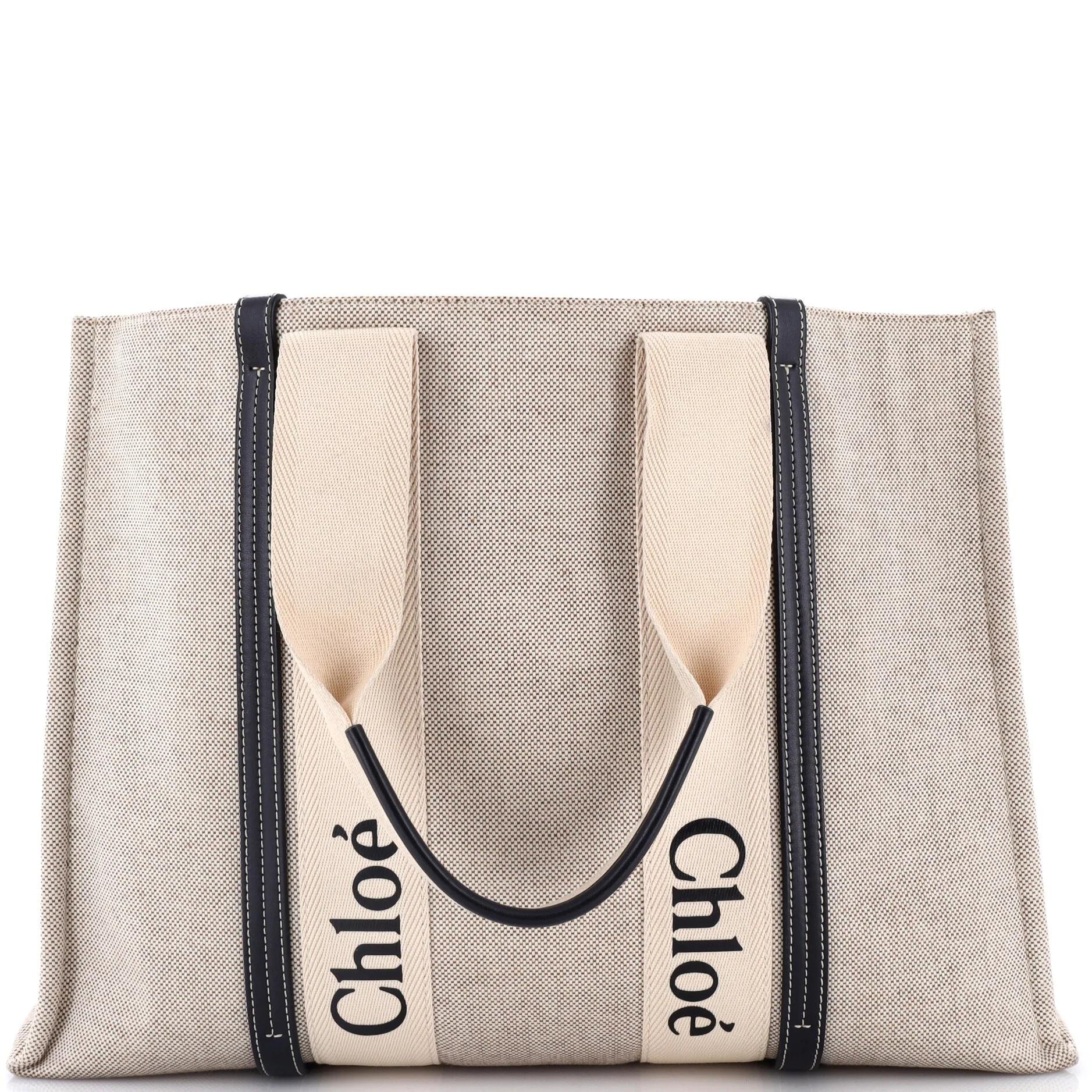 Leather tote