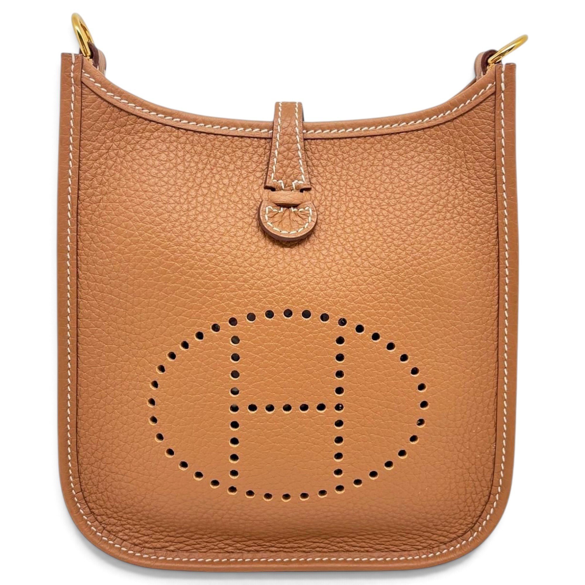 Evelyne leather handbag