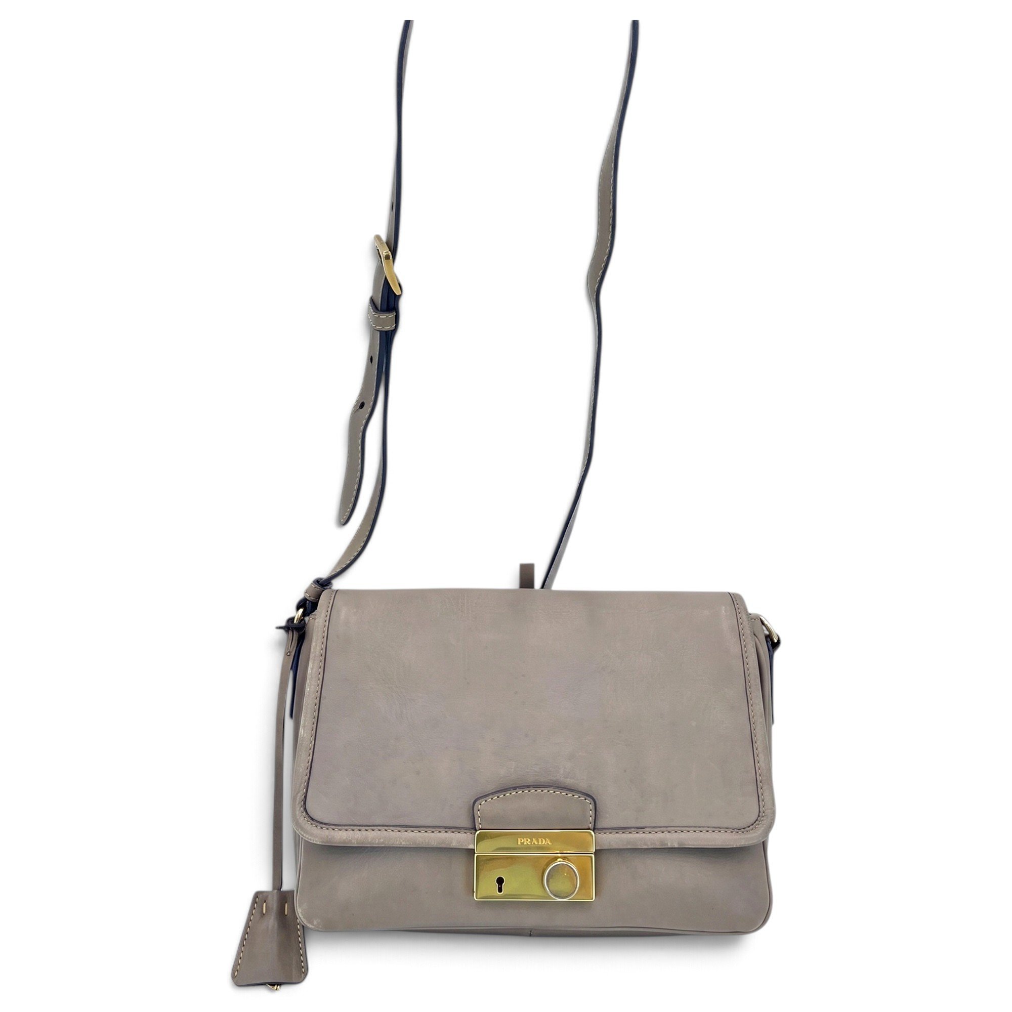 Leather crossbody bag