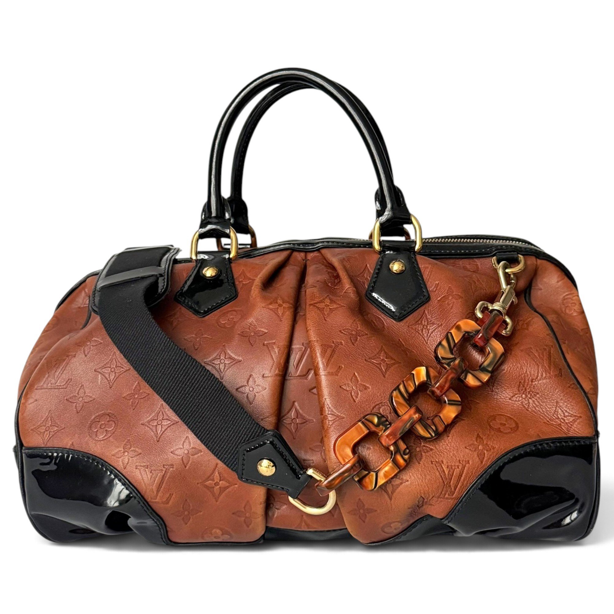 Stephen Sprouse Boston cloth crossbody bag