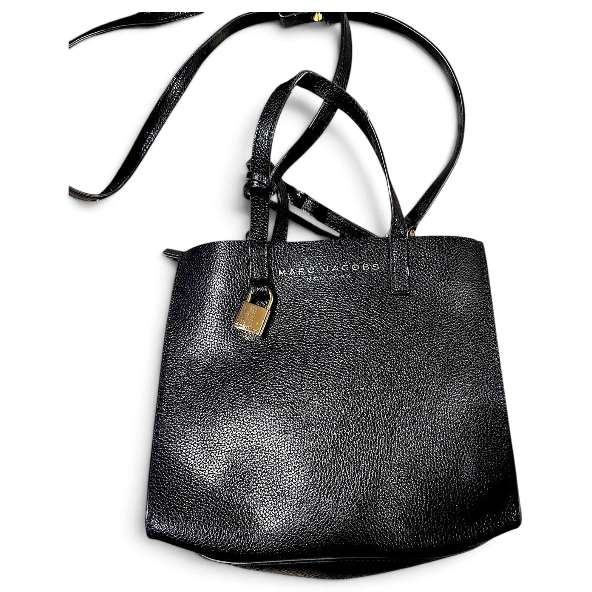 Leather tote