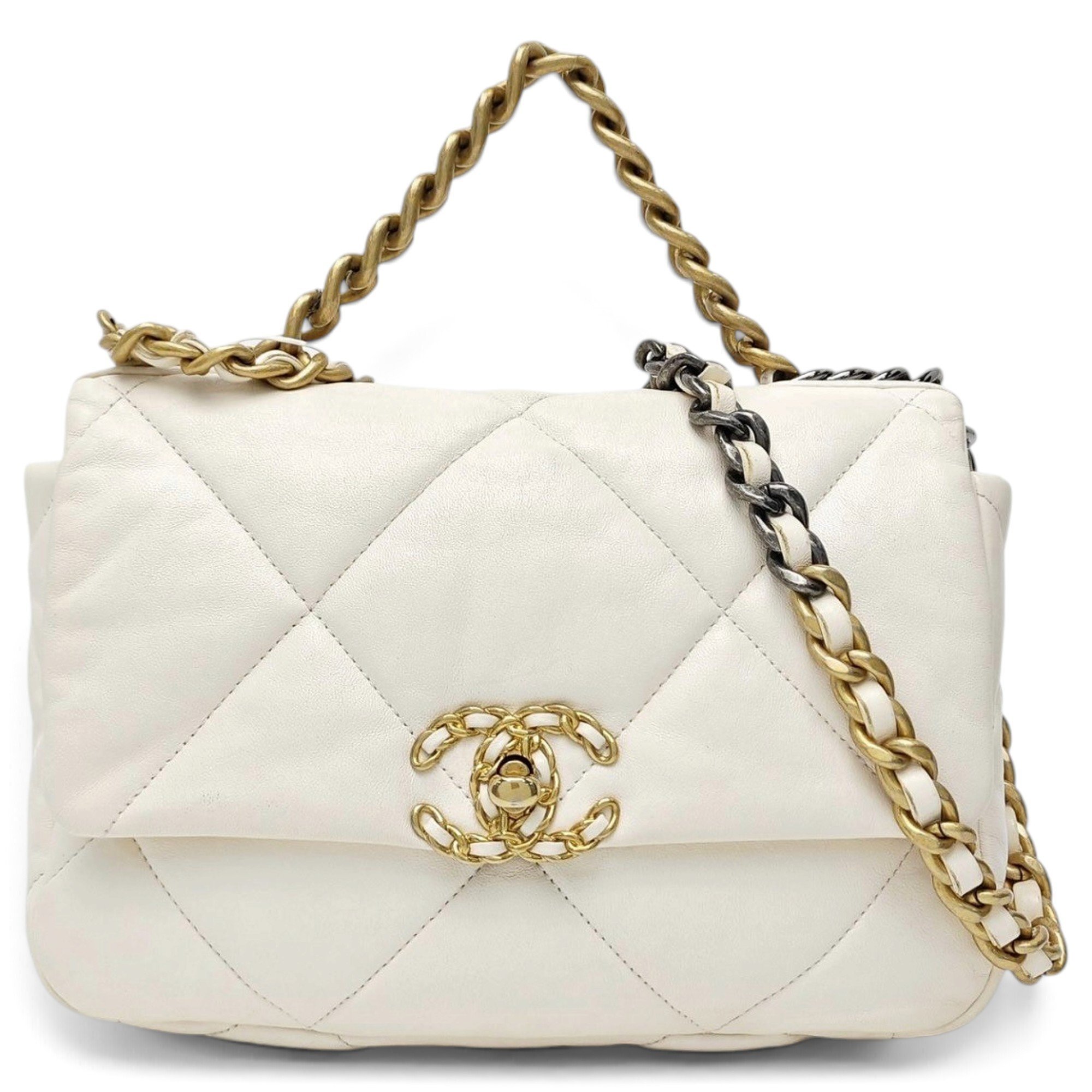 Chanel 19 leather handbag