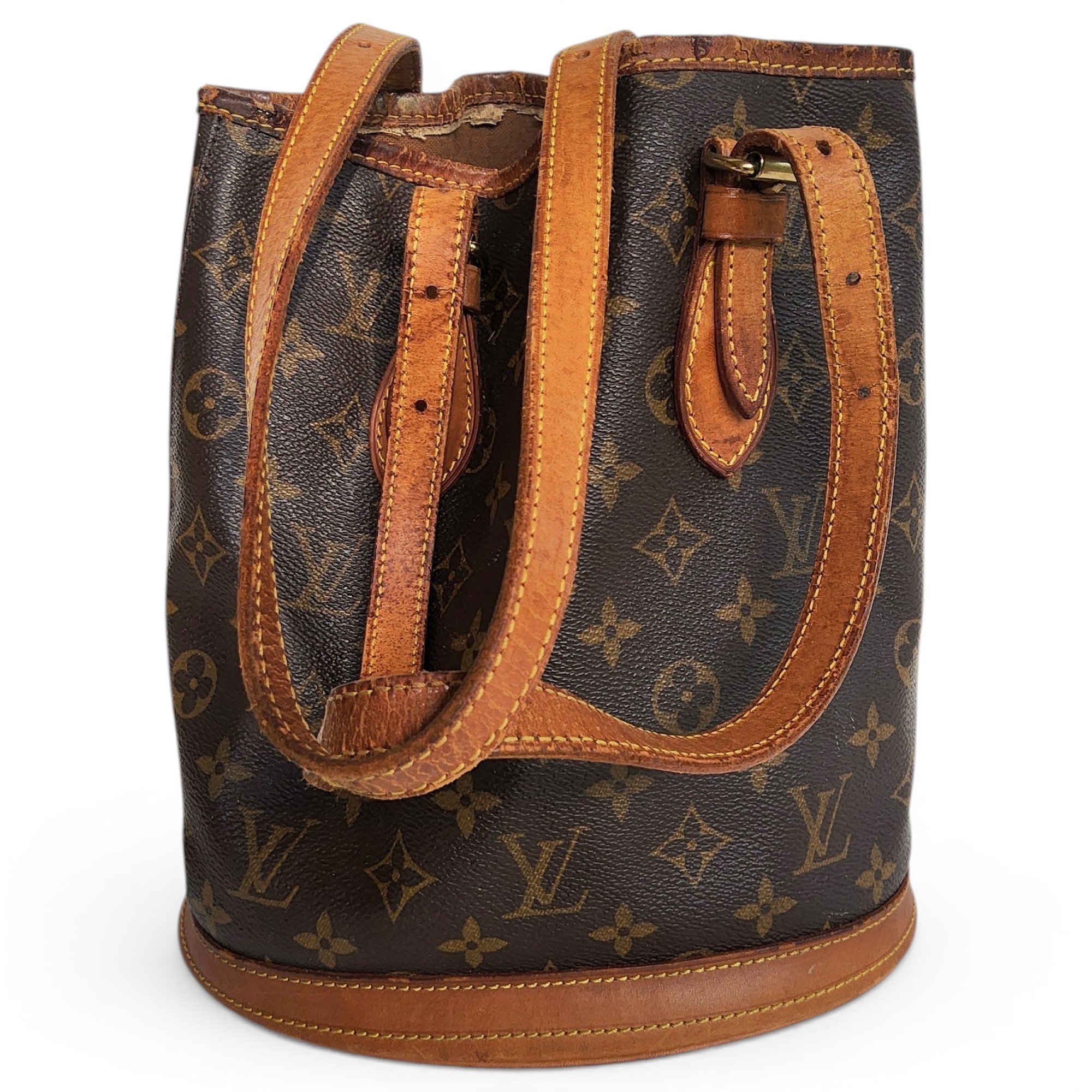 Bucket cloth handbag