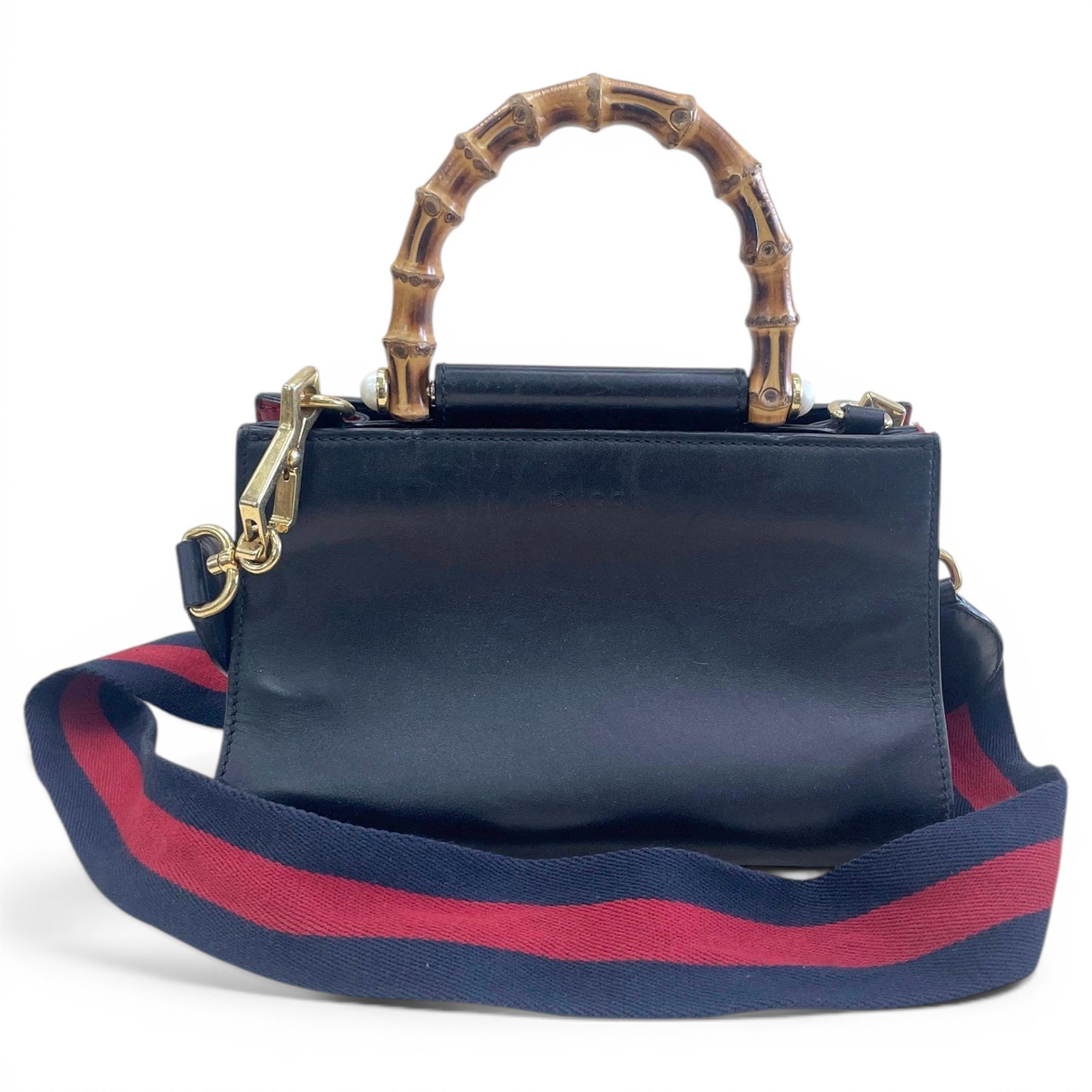 Nymphaea leather handbag