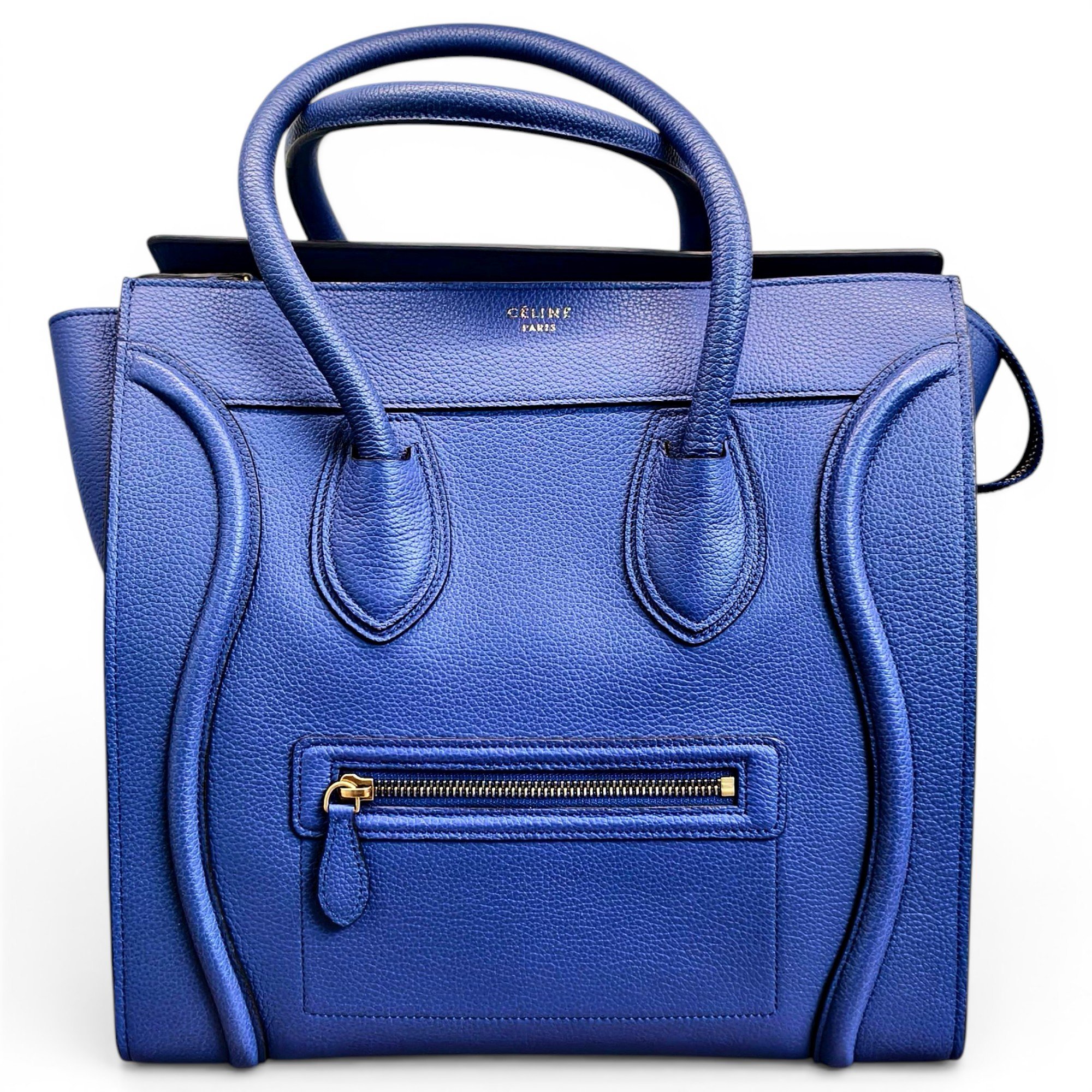Luggage leather handbag