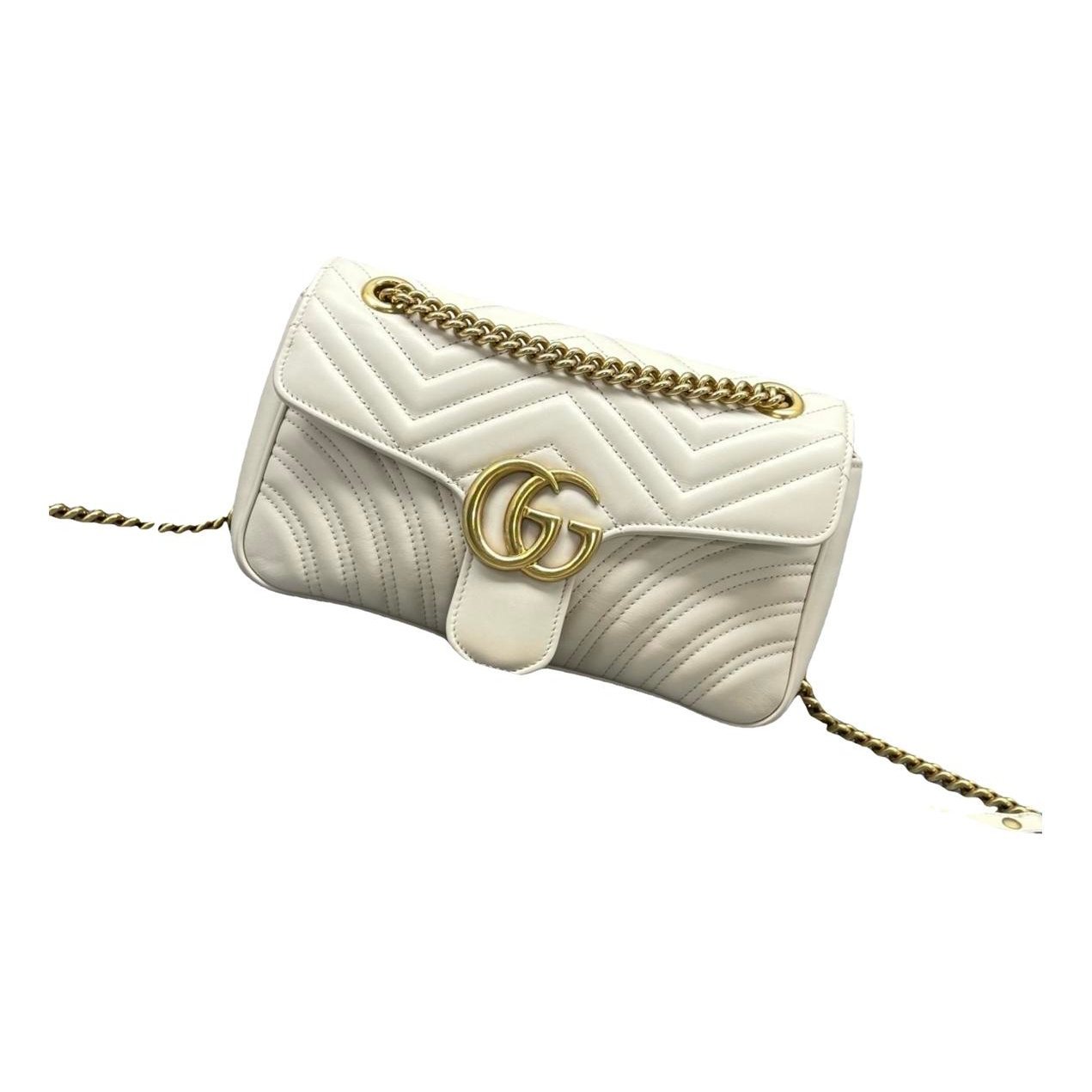 GG Marmont Flap leather handbag