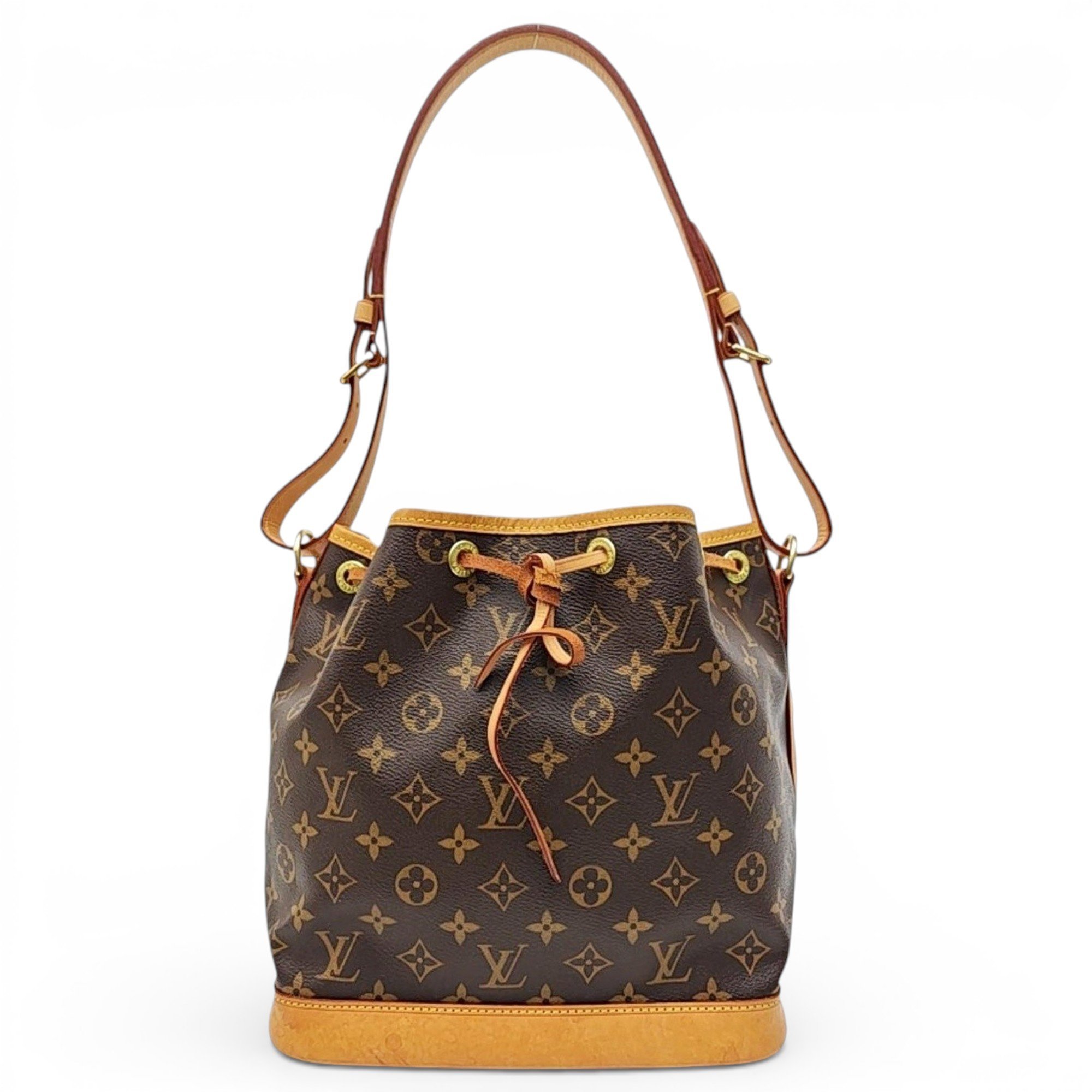 Nano Noé leather handbag