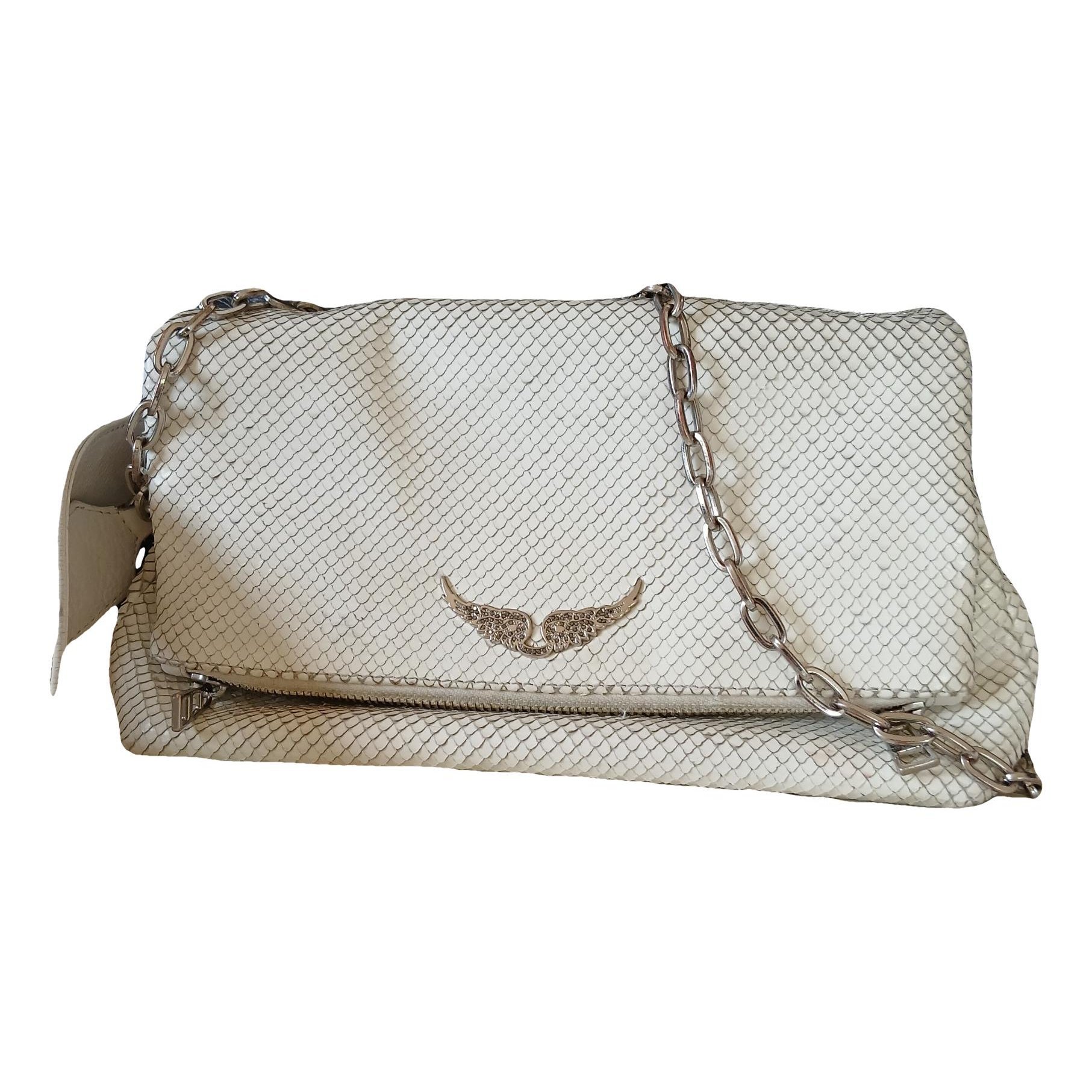Rock leather crossbody bag