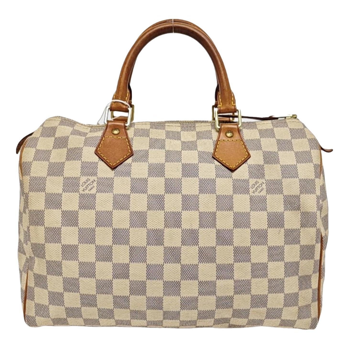 Nano Speedy / Mini HL leather handbag