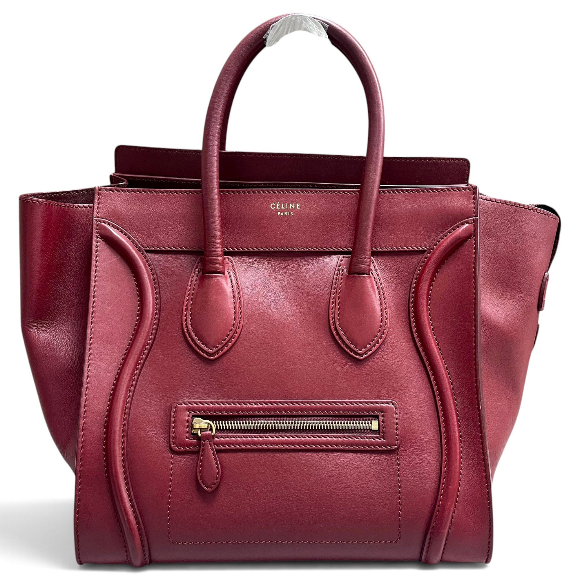 Luggage leather handbag