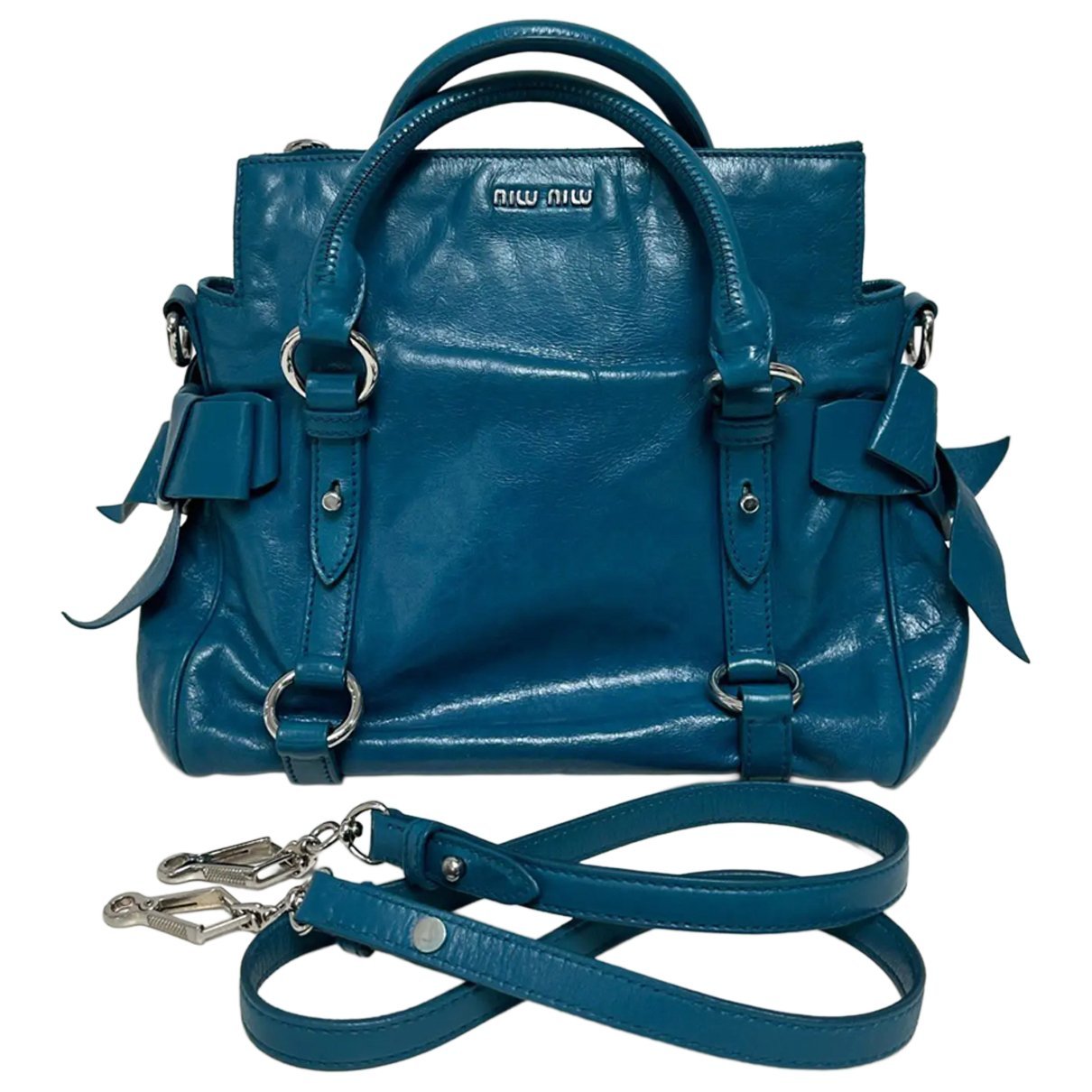 Miu Miu Bow bag leather handbag