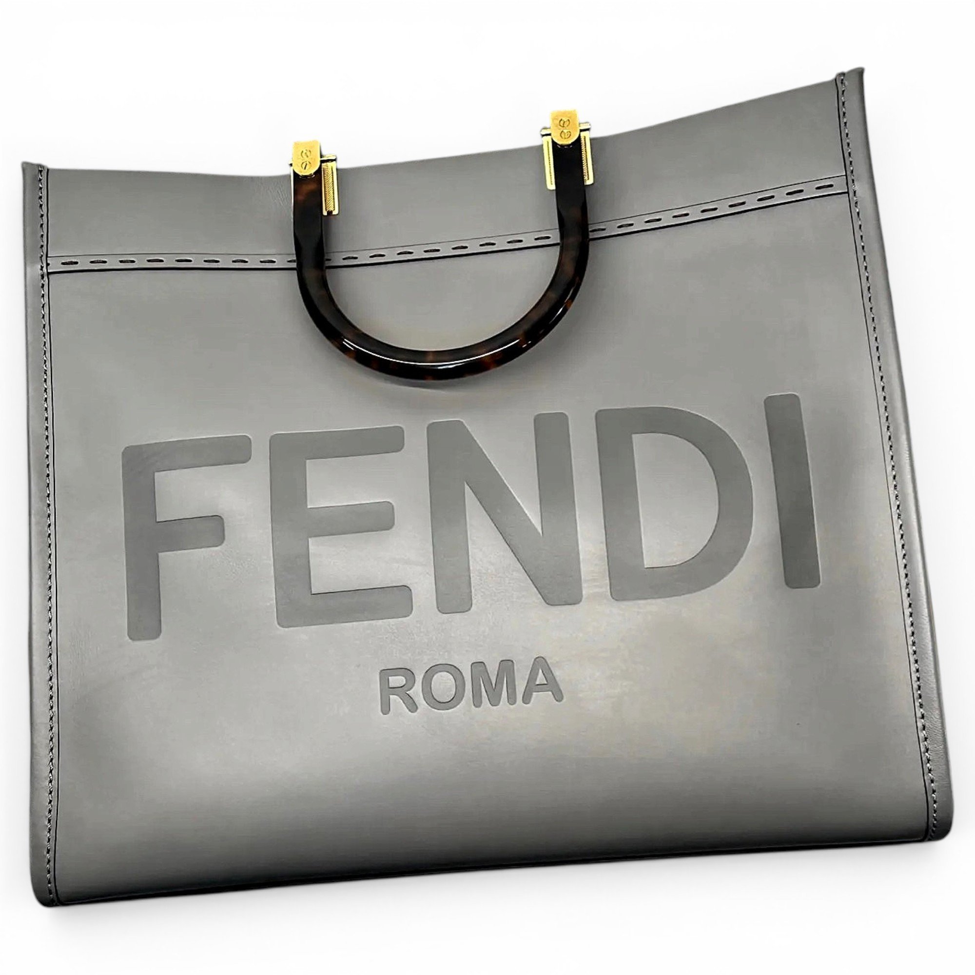 Sunshine leather tote