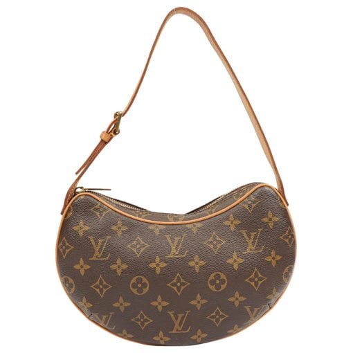 Croissant cloth handbag
