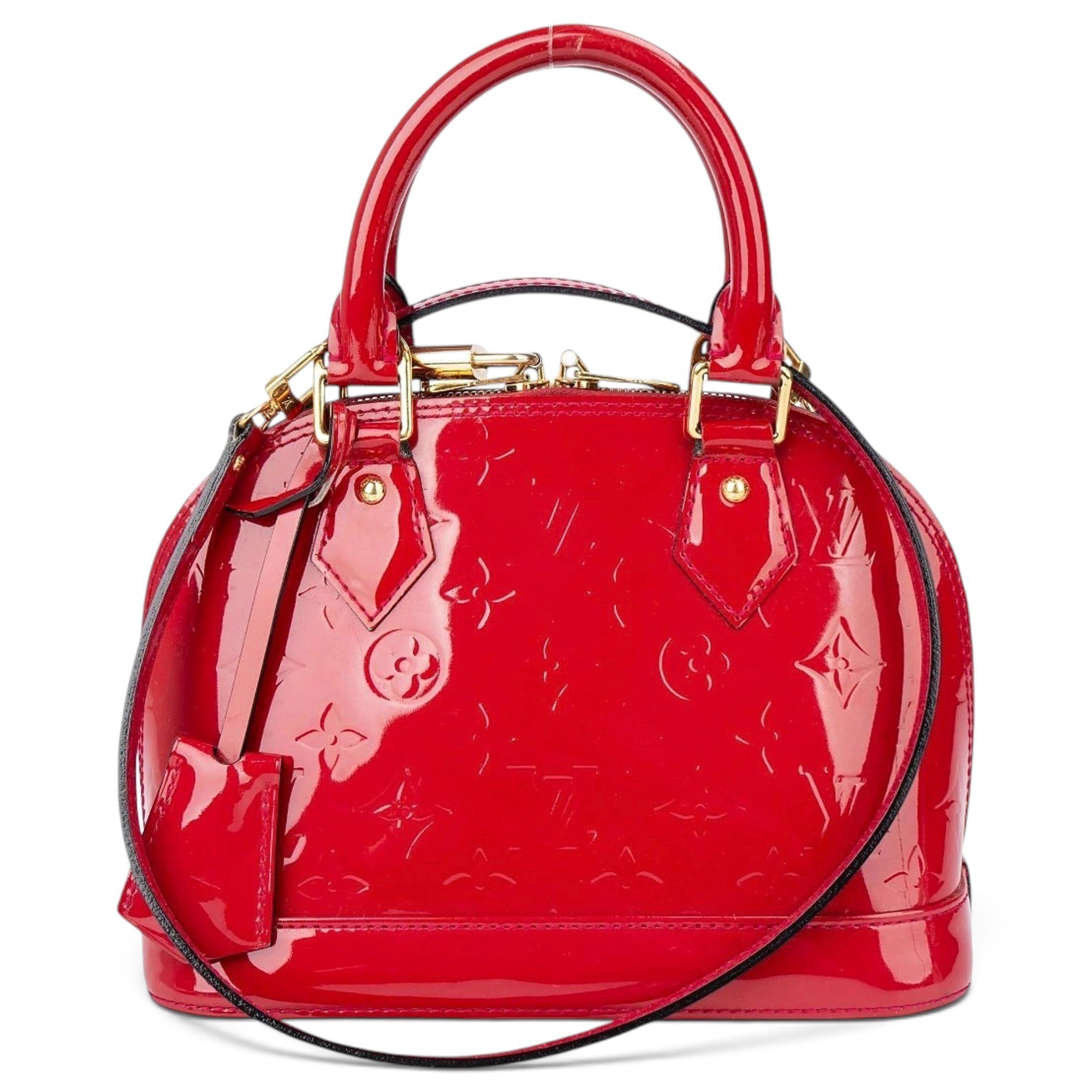Alma patent leather handbag