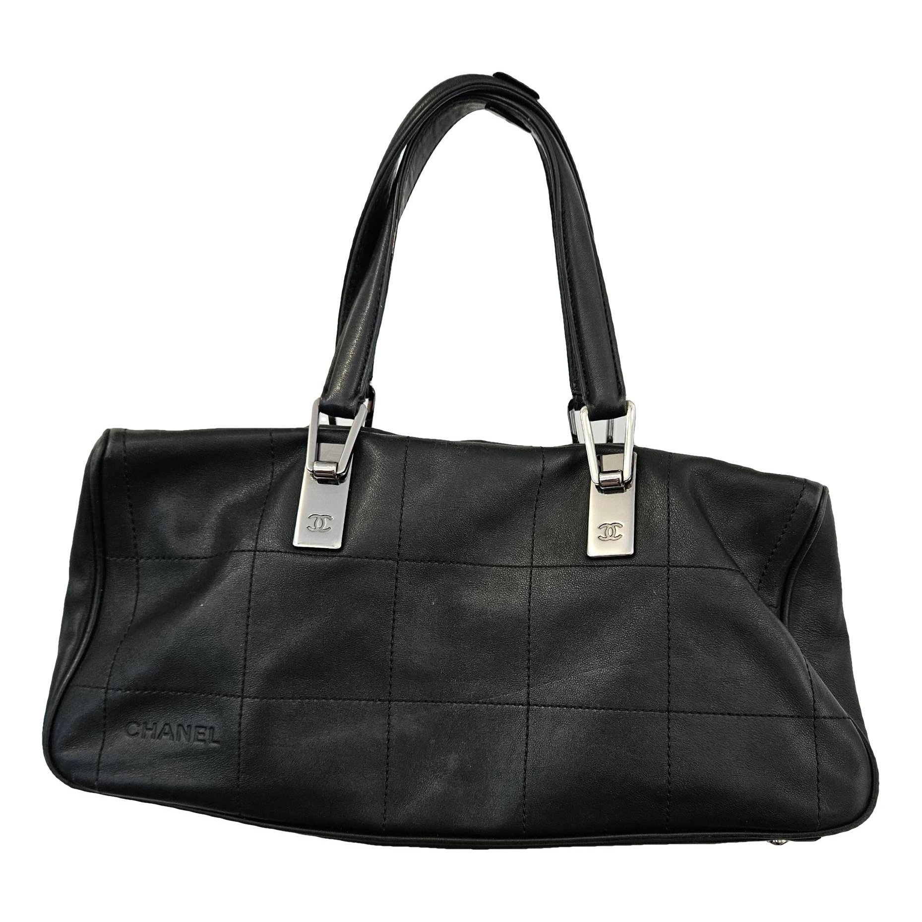 Bowling Bag leather handbag