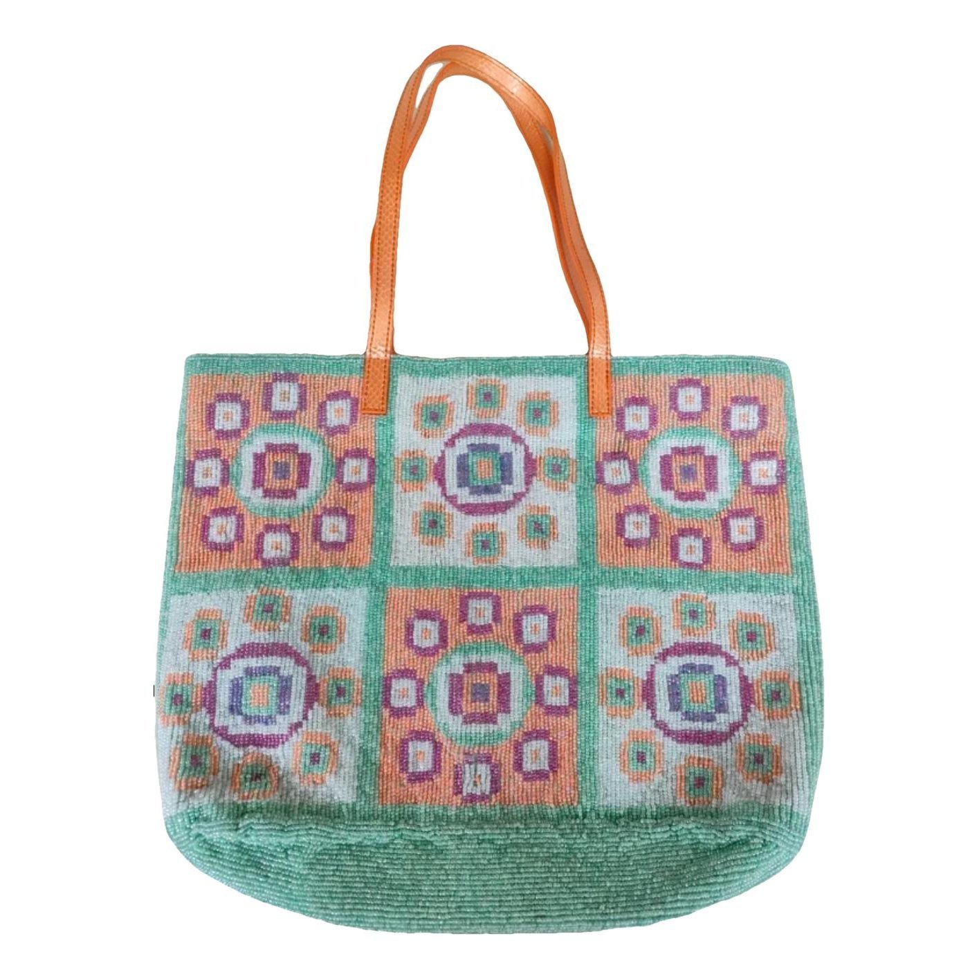 Baguette glitter handbag