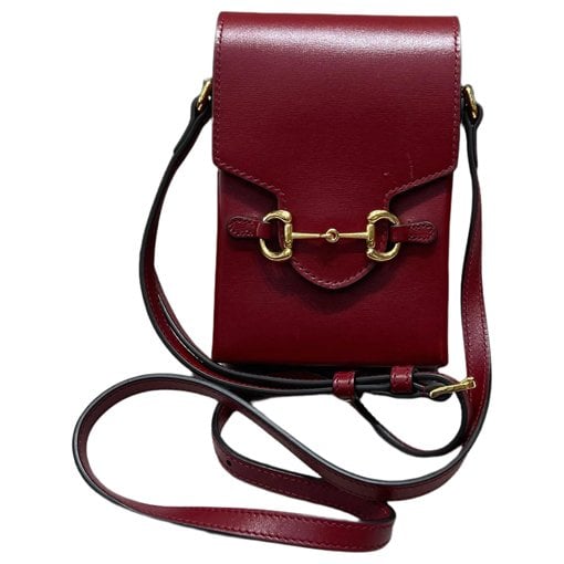 Horsebit 1955 Vertical leather crossbody bag