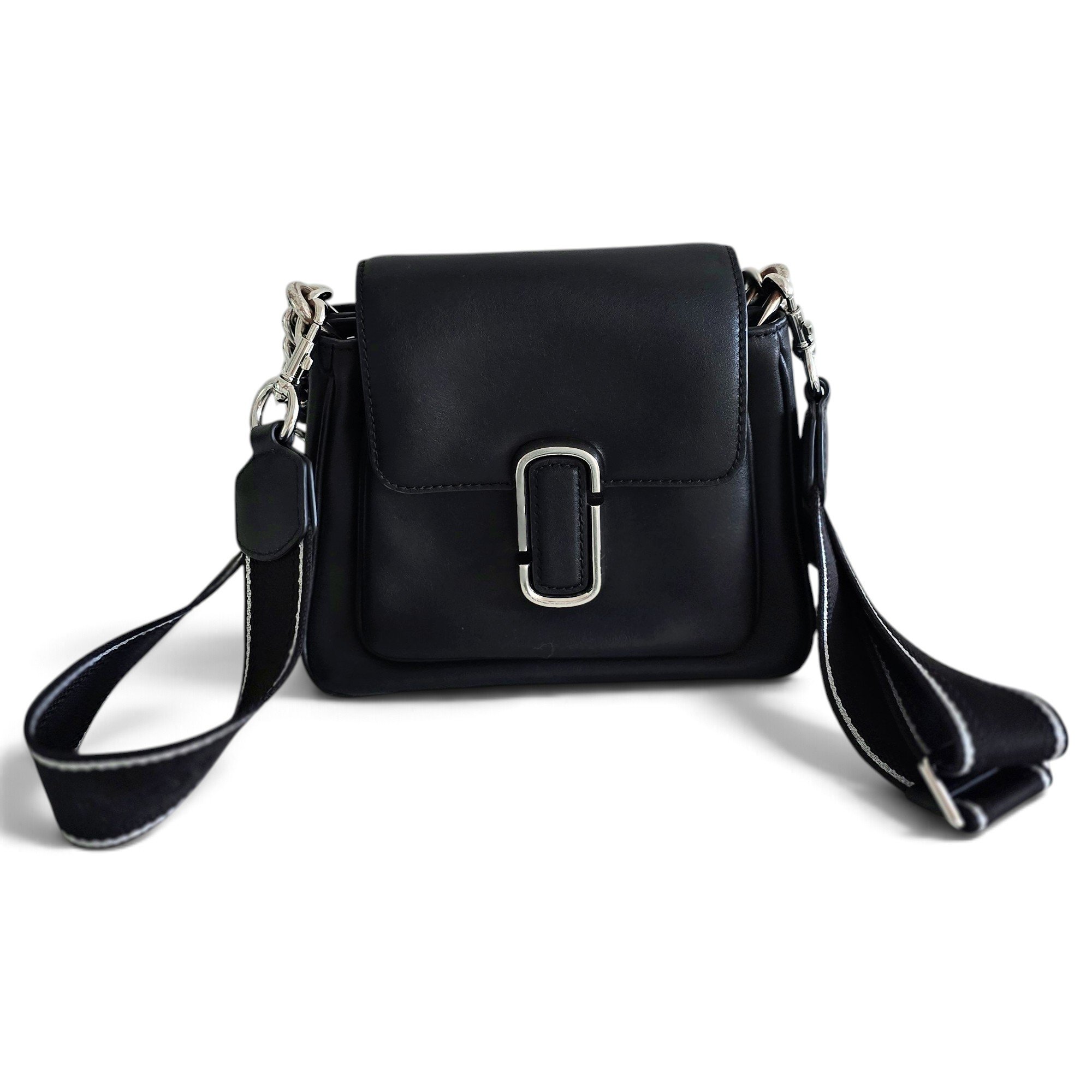 Leather crossbody bag