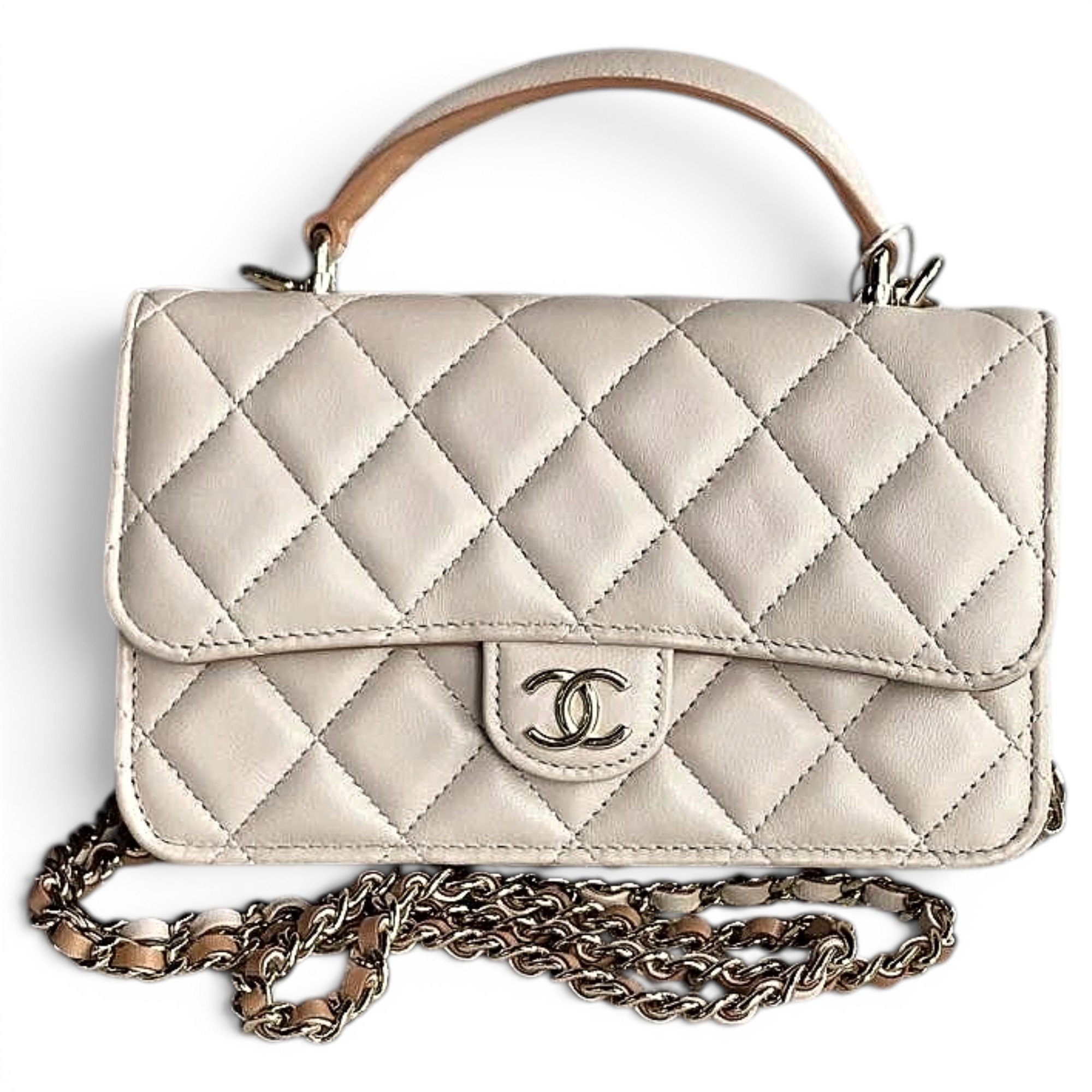Leather mini bag