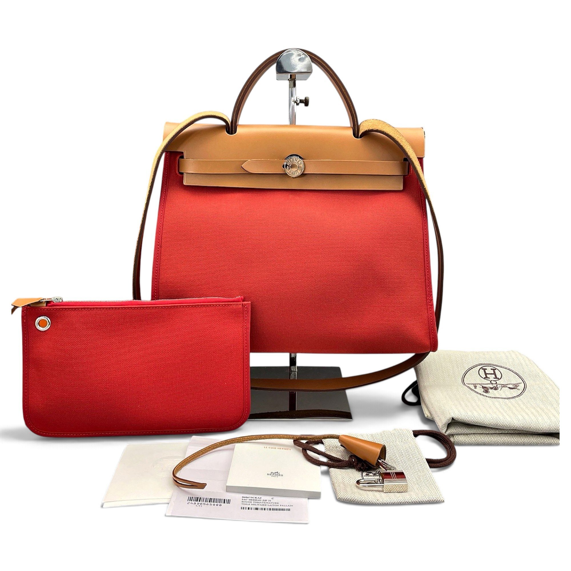 Herbag Zip cashmere crossbody bag