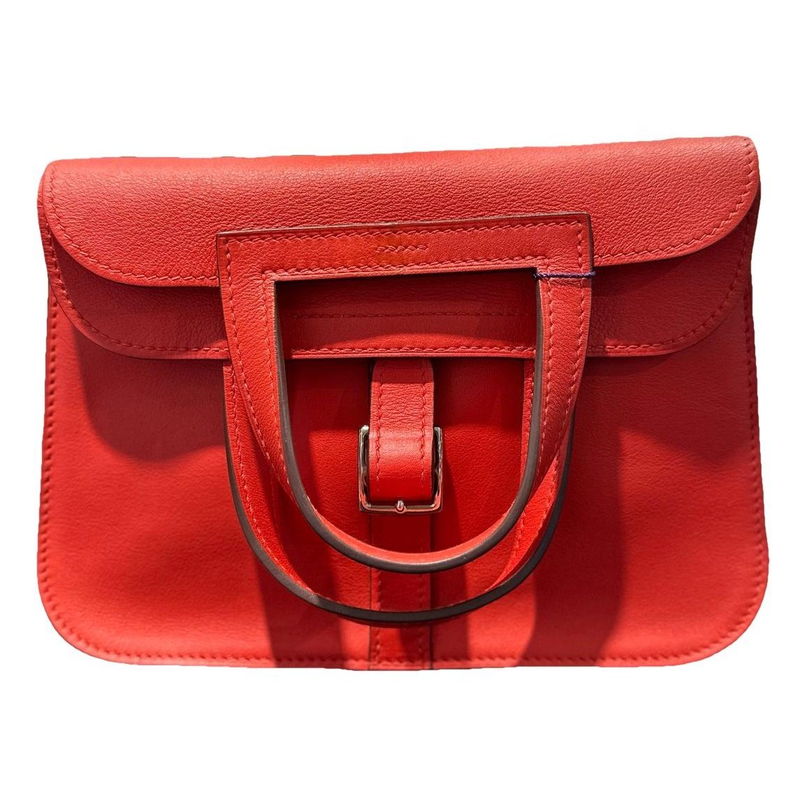 Halzan leather handbag
