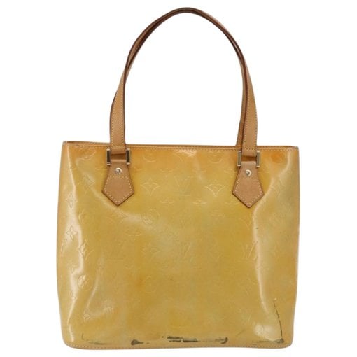 Houston patent leather handbag