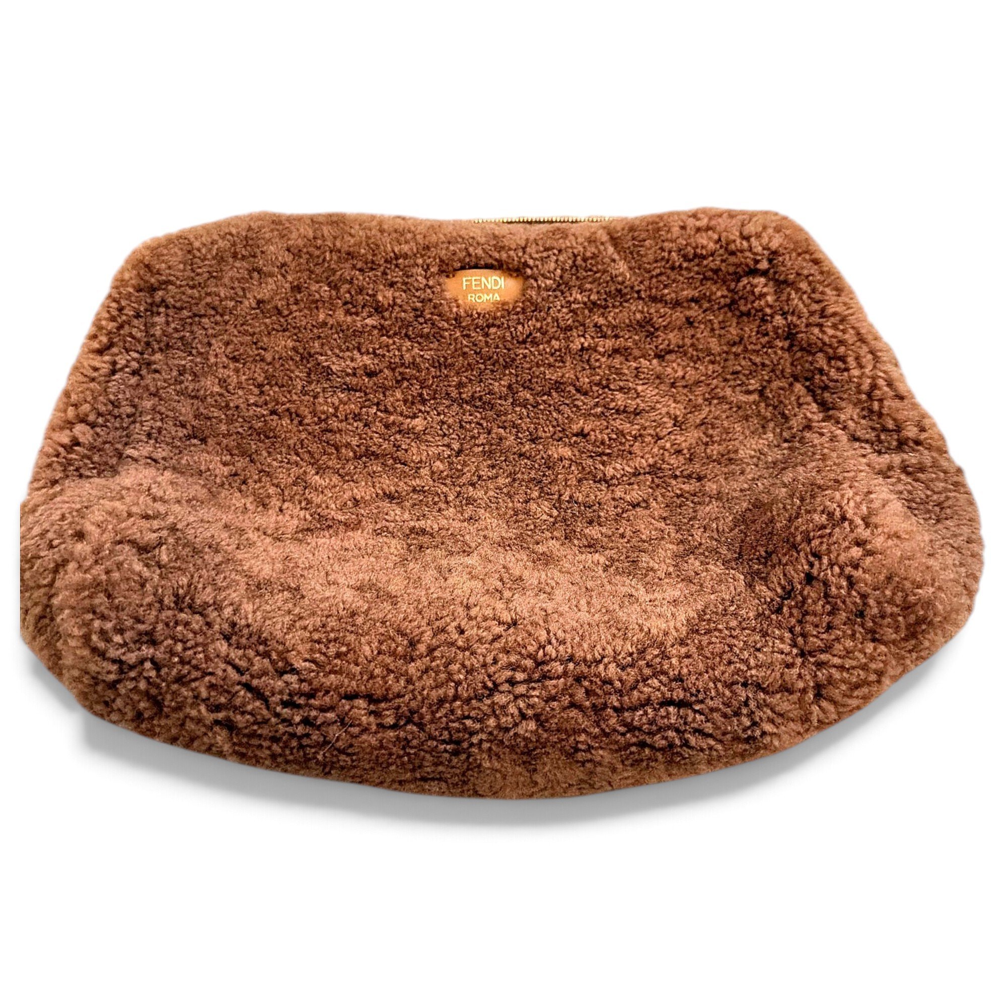 Faux fur handbag