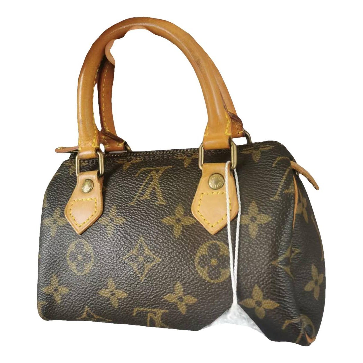 Nano Speedy / Mini HL leather handbag