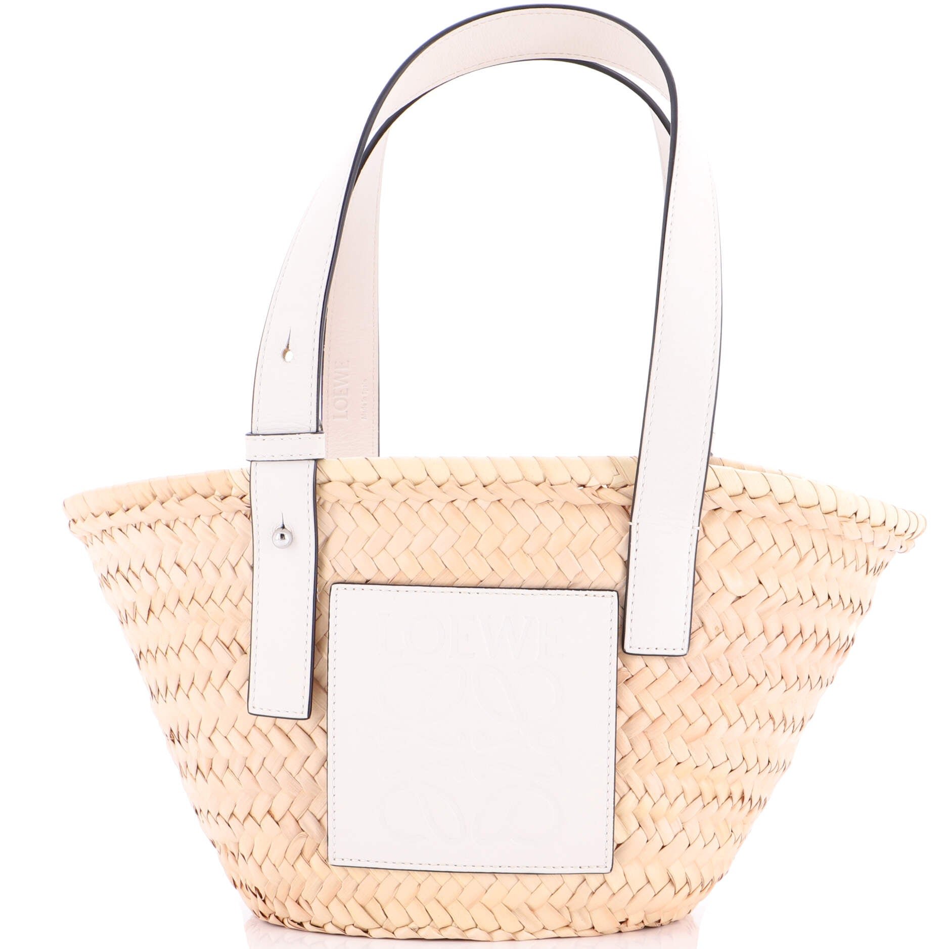 Loewe Basket Tote Raffia Small
