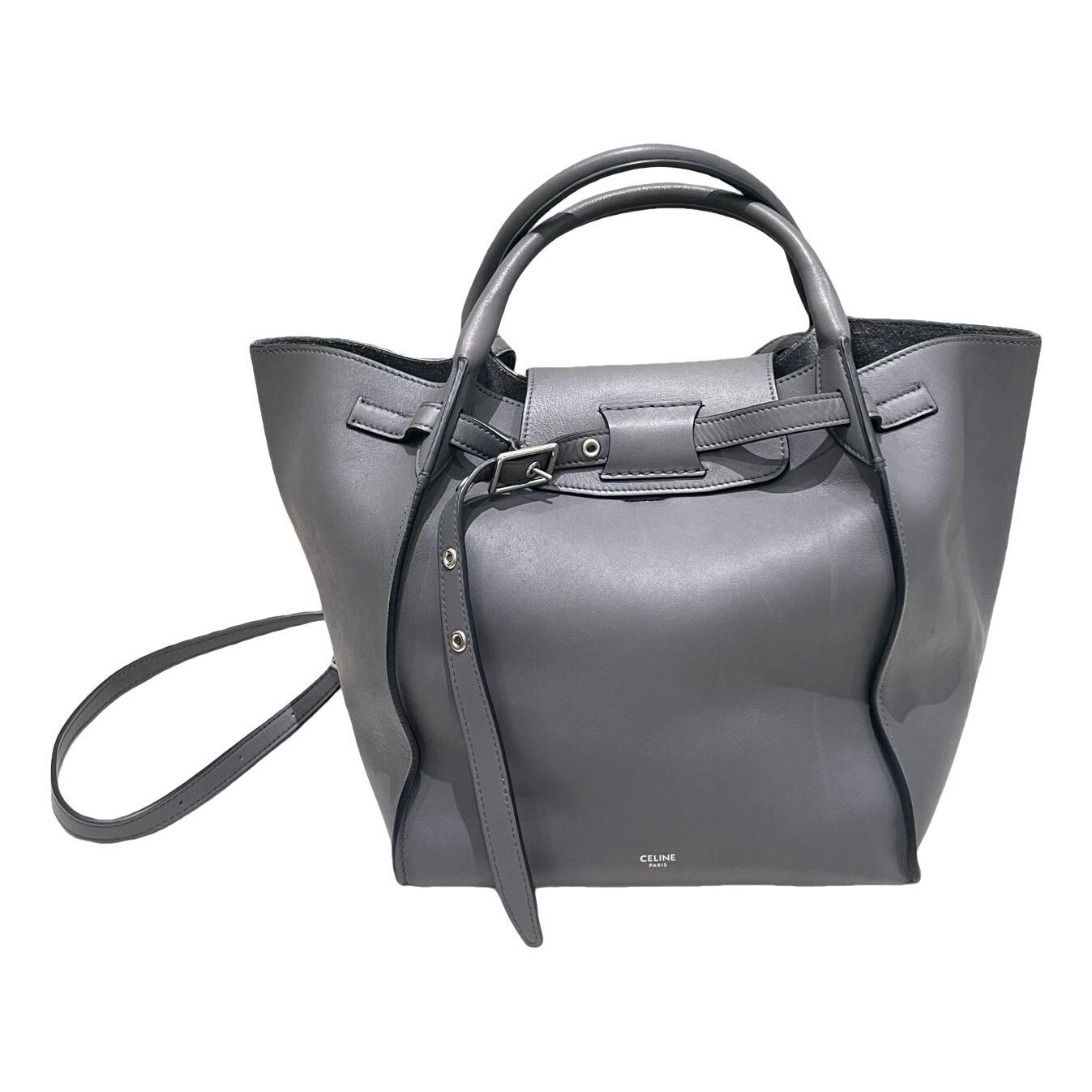 Big Bag leather handbag