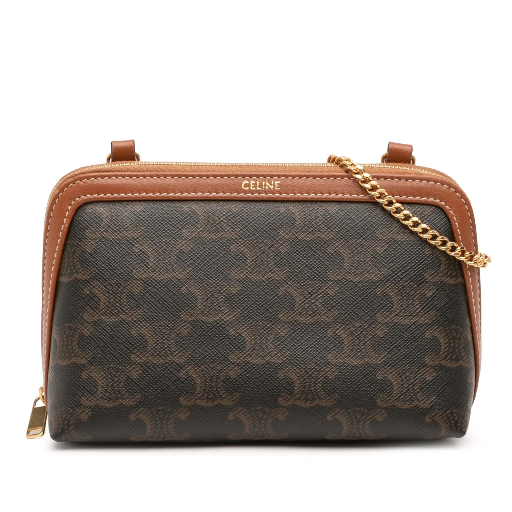 Triomphe cloth handbag