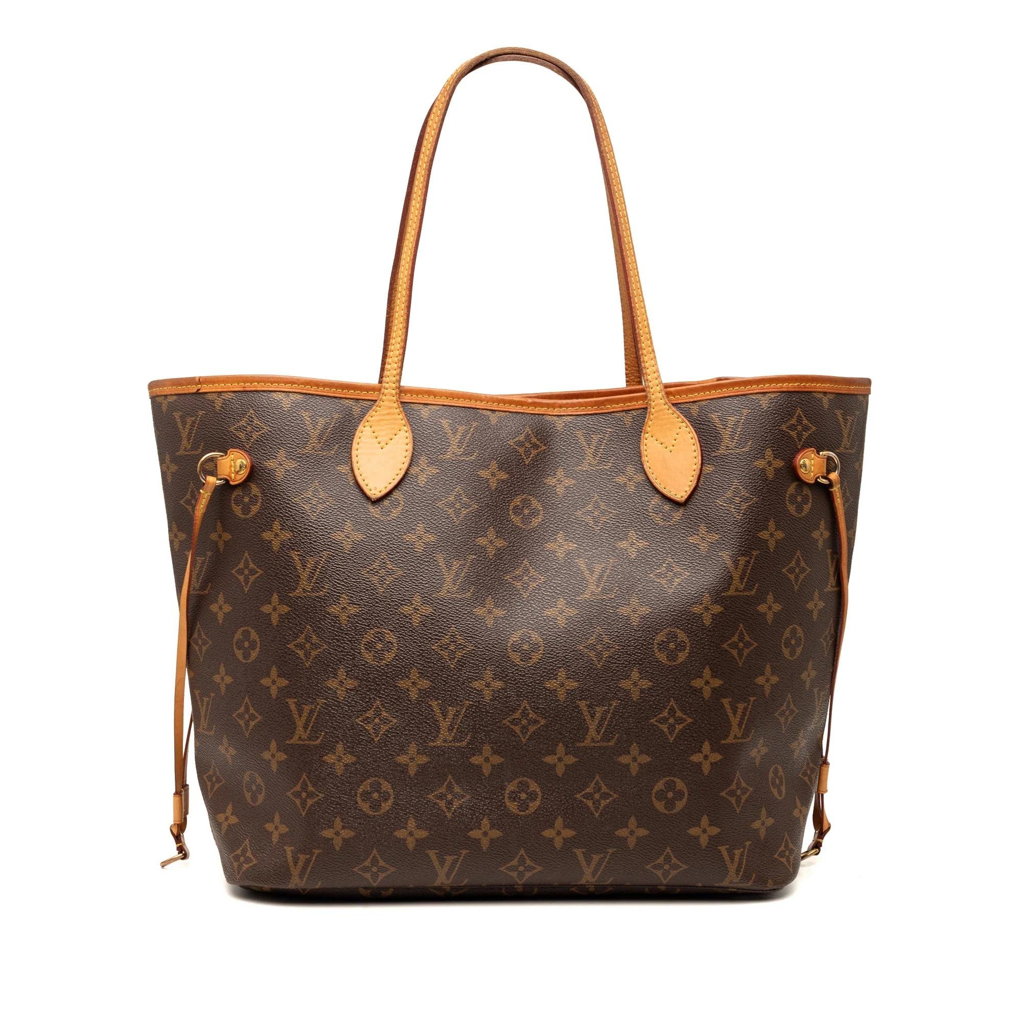 Neverfull leather tote