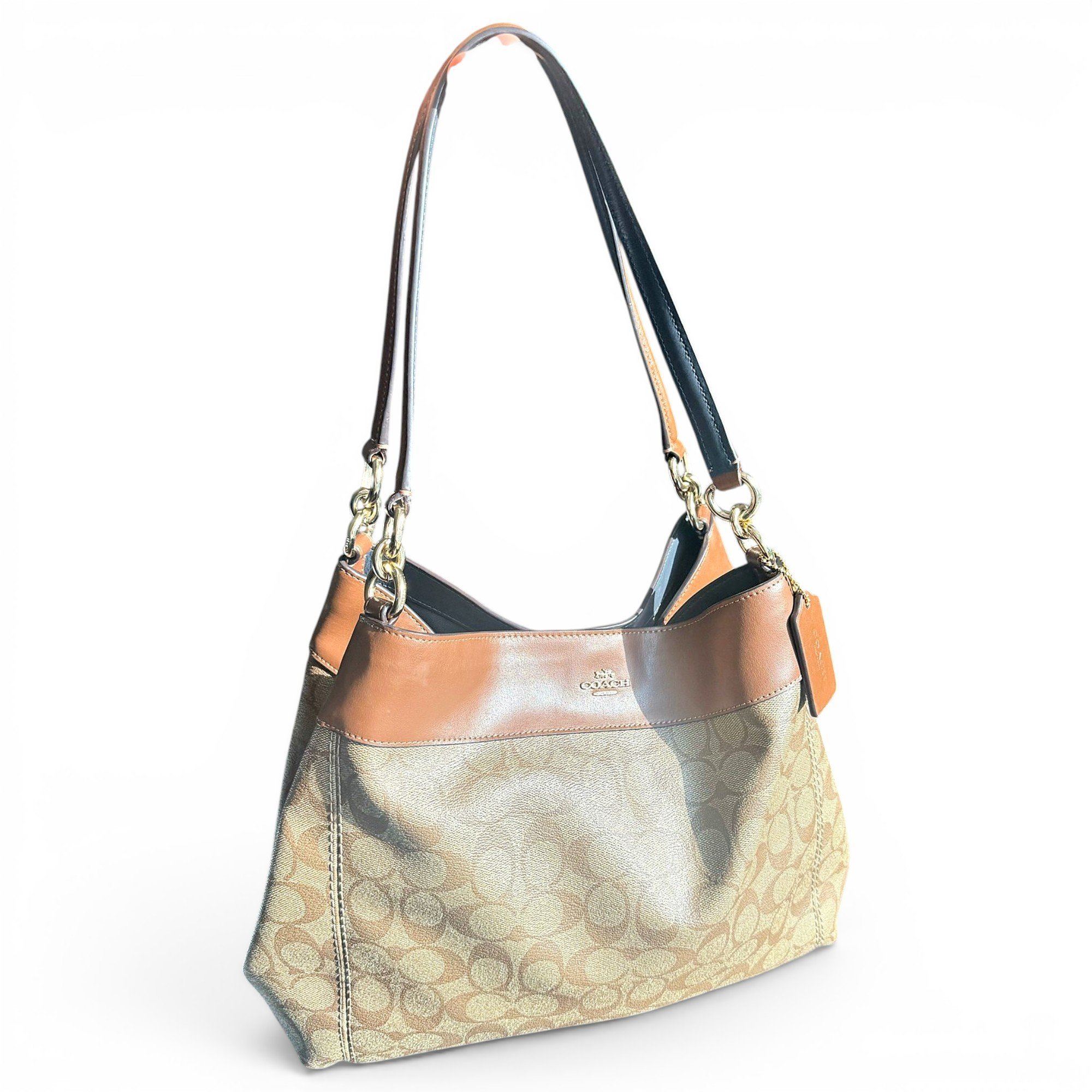 Hamilton Hobo leather handbag