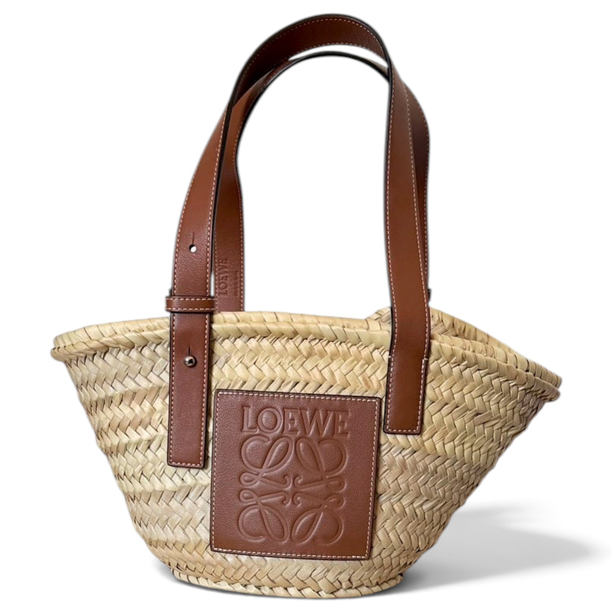 Basket Bag leather tote