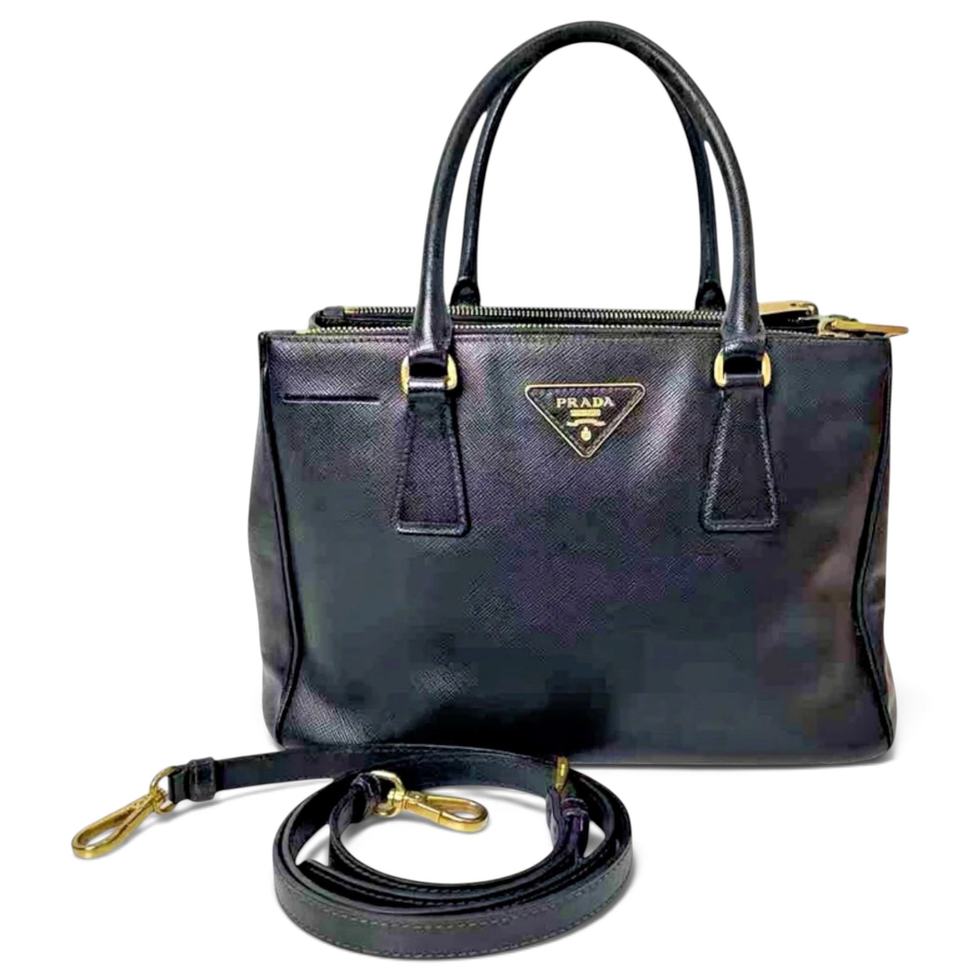 Galleria leather handbag