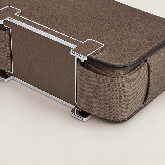Étoupe Hermès Geta Bag