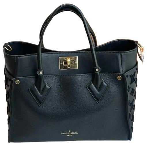 On My Side leather handbag