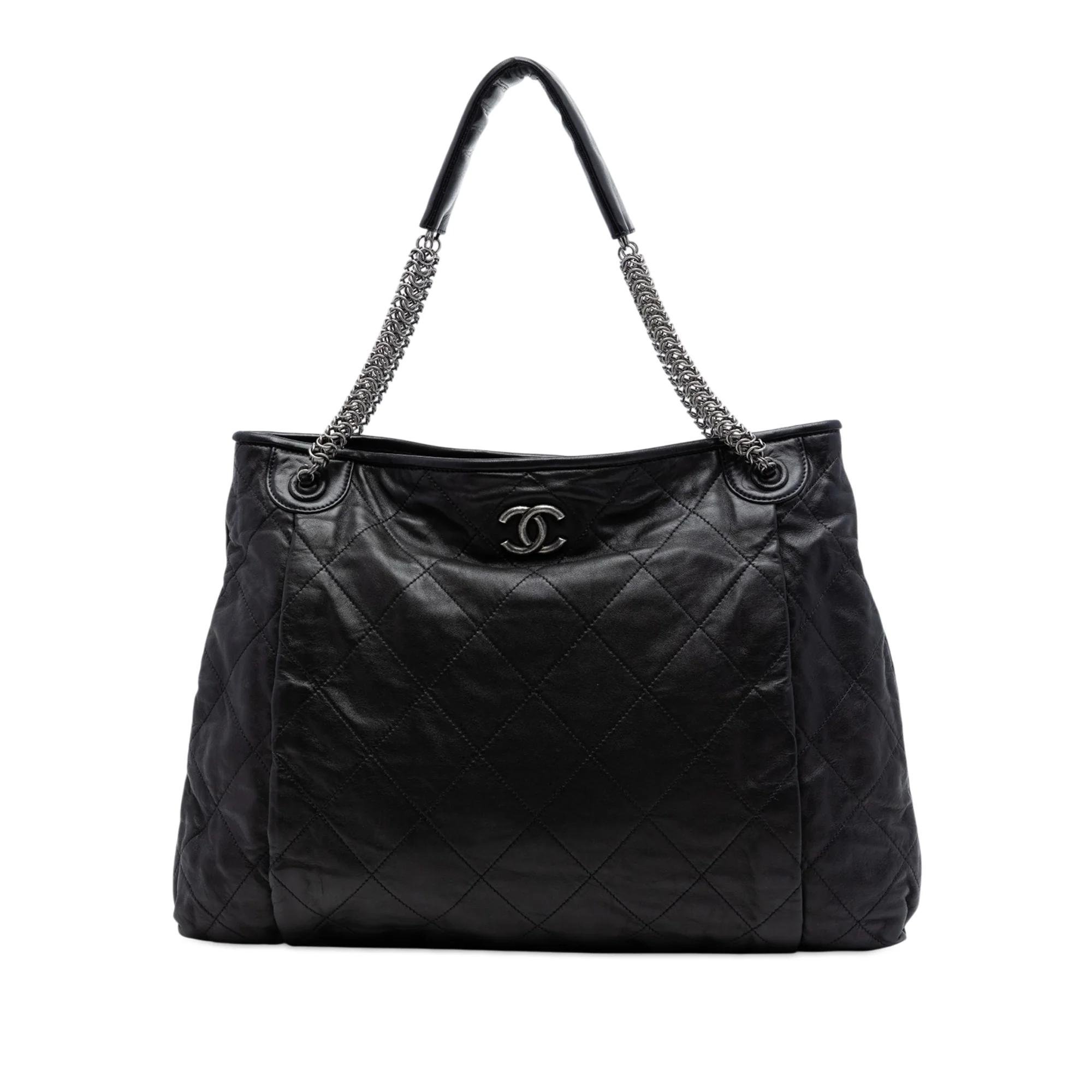 Petite Shopping Tote leather handbag