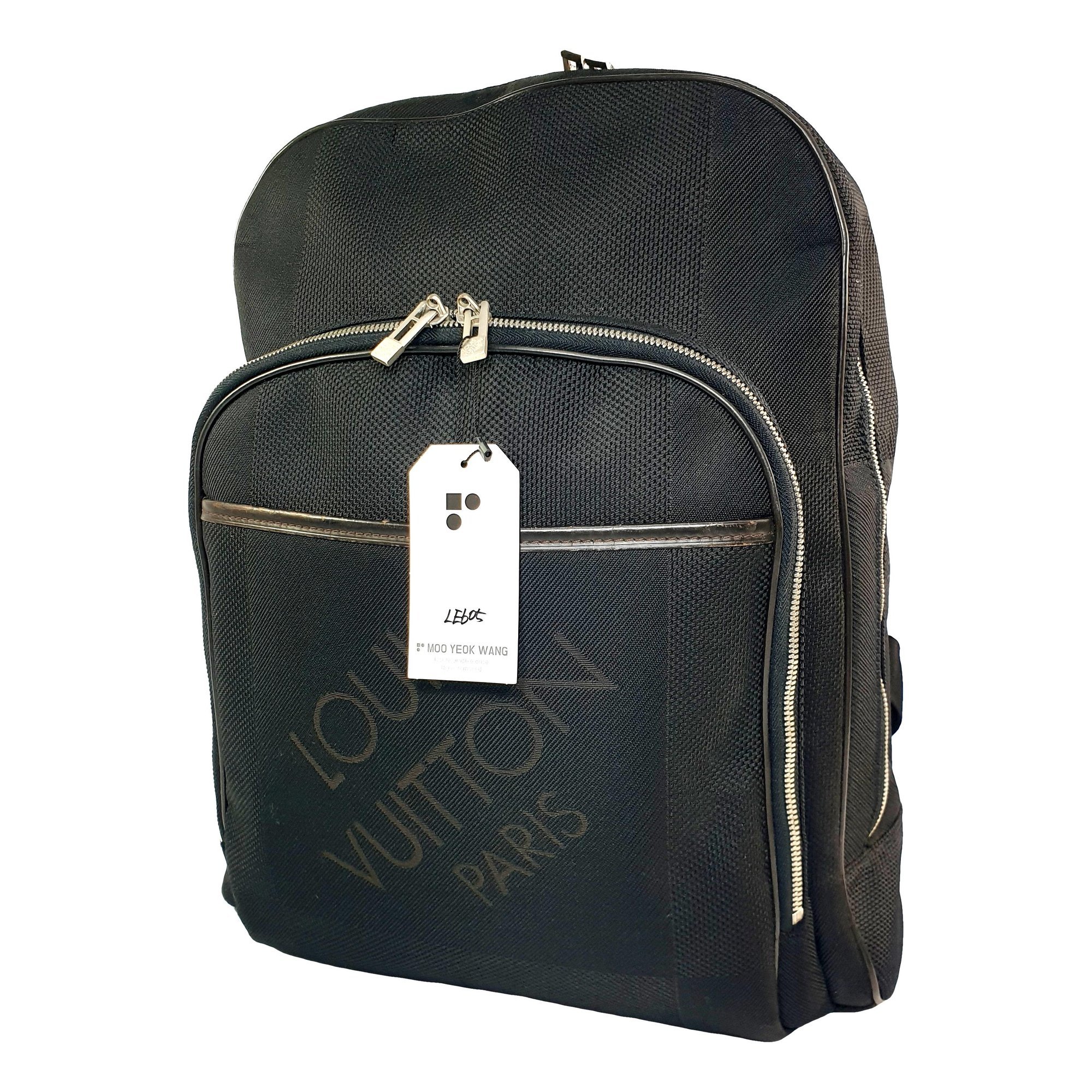 Leather backpack