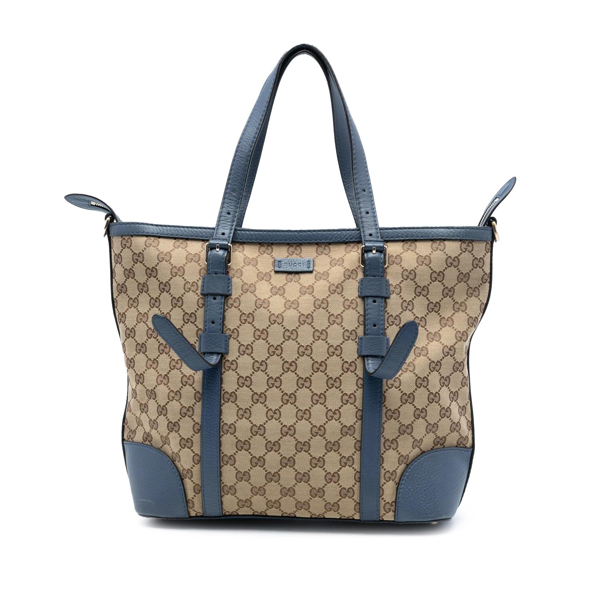 Gucci B leather satchel